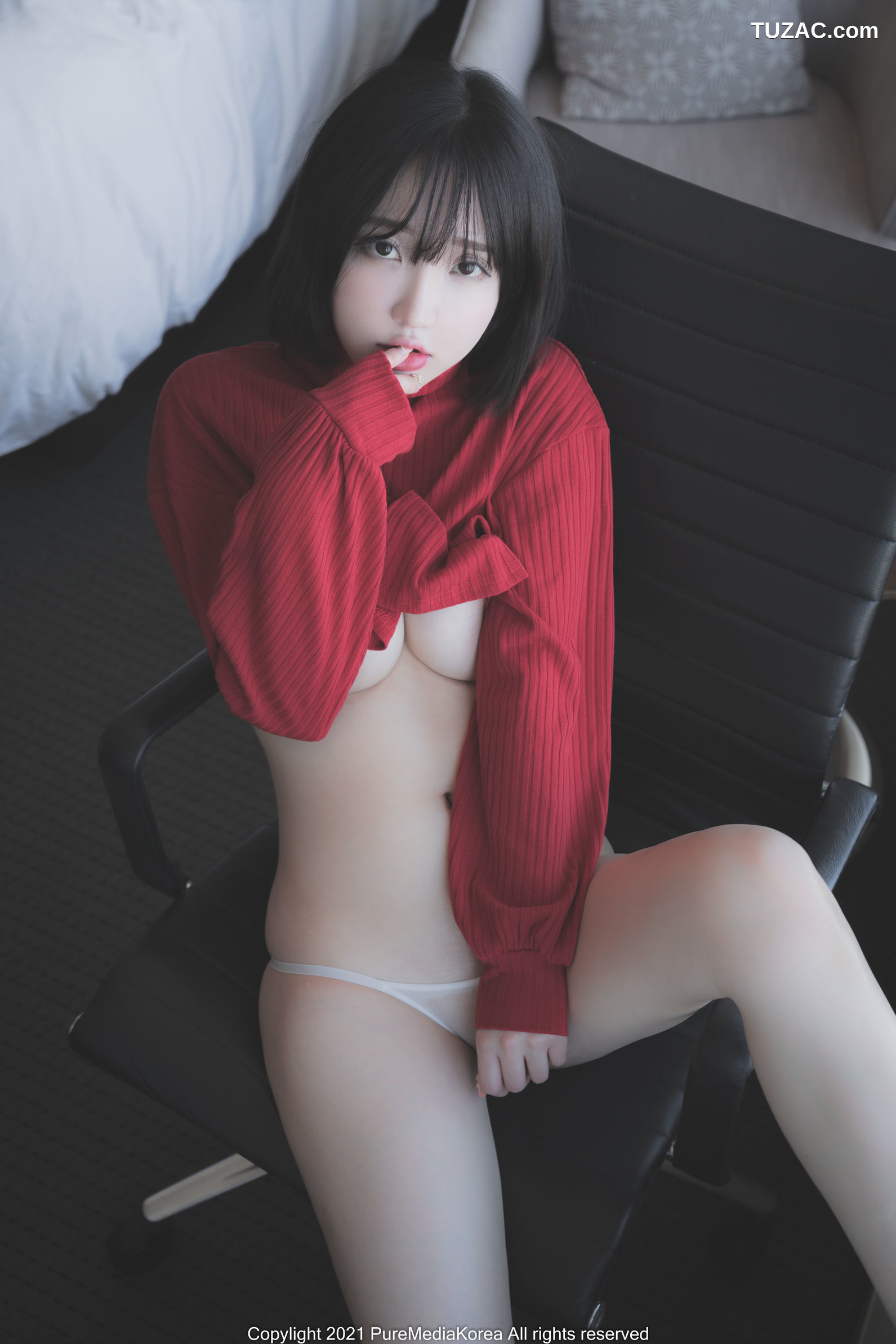 韩国美女-孙乐乐-Son-YeEun-短发浴室-Pure-Media-Vol.070