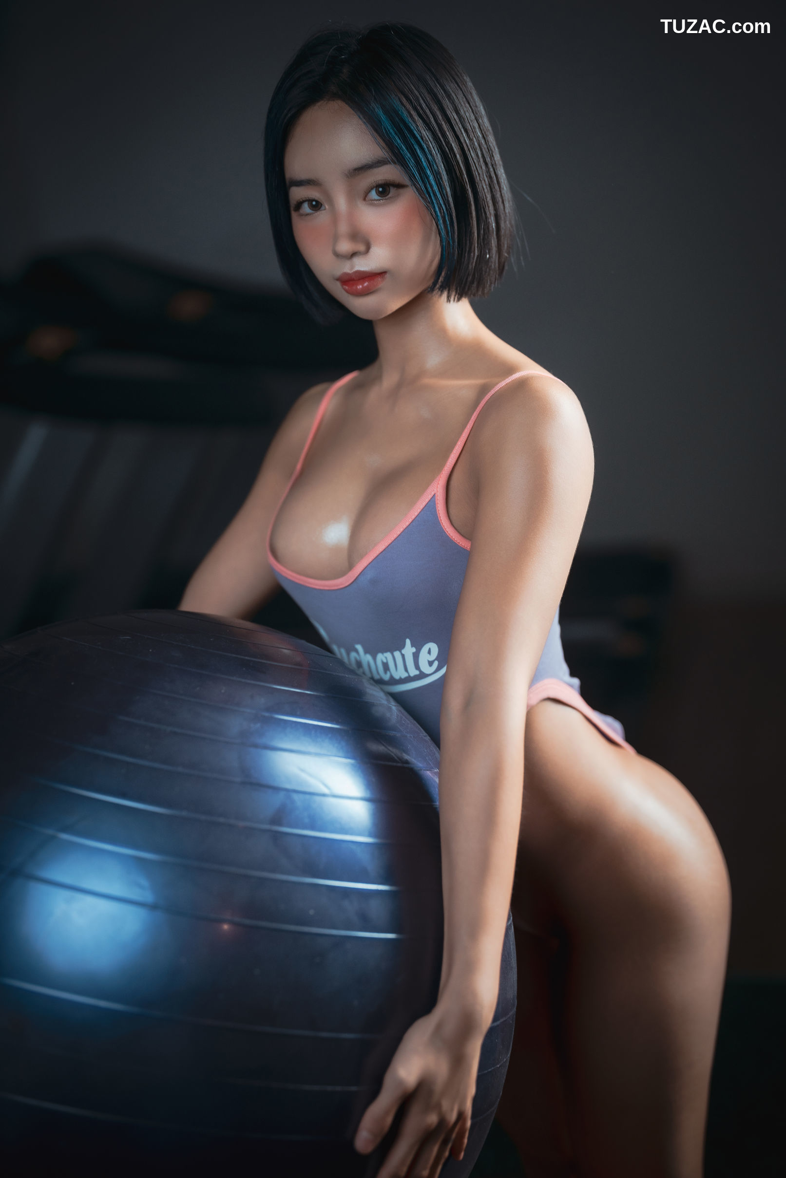 韩国美女-爆乳女王-Booty-Queen-私人课程-Personal-Training-Class-DJAWA-Photo