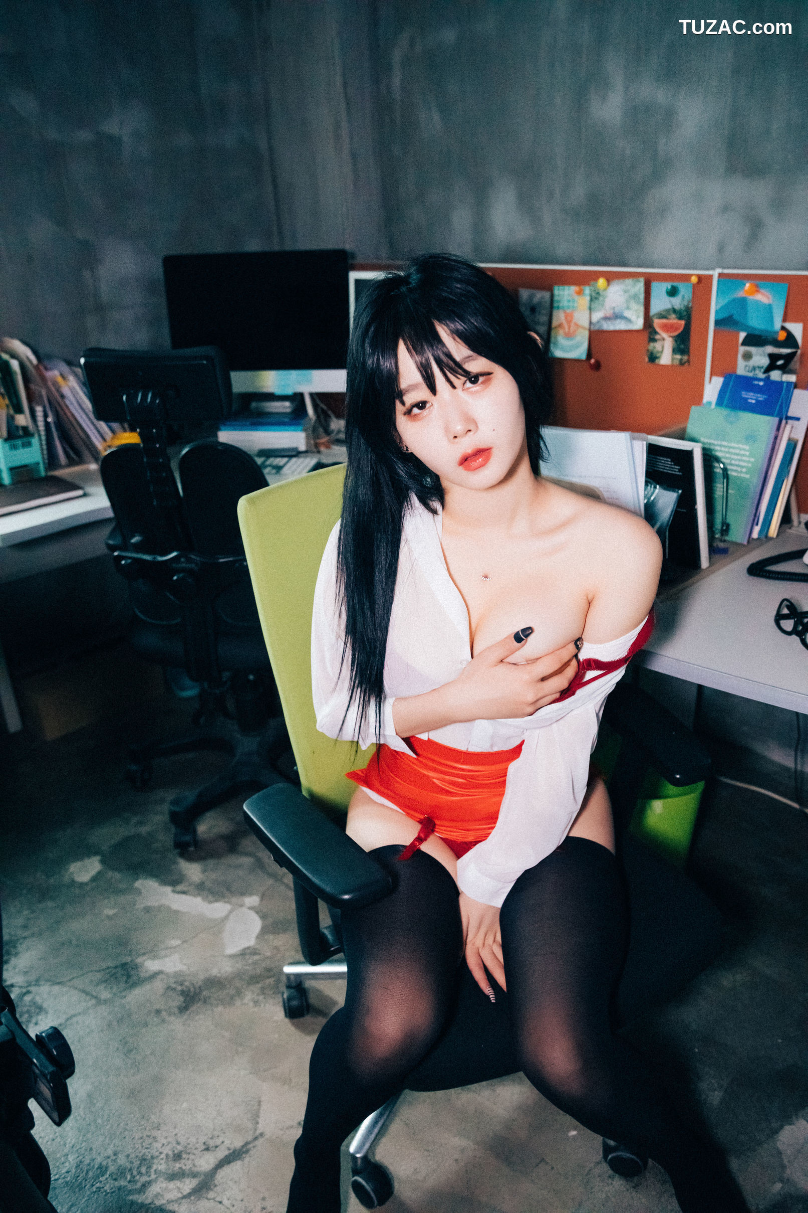 韩国美女-琪雅-Zia-办公室性奴-Office-slave-Loozy-诱惑卷