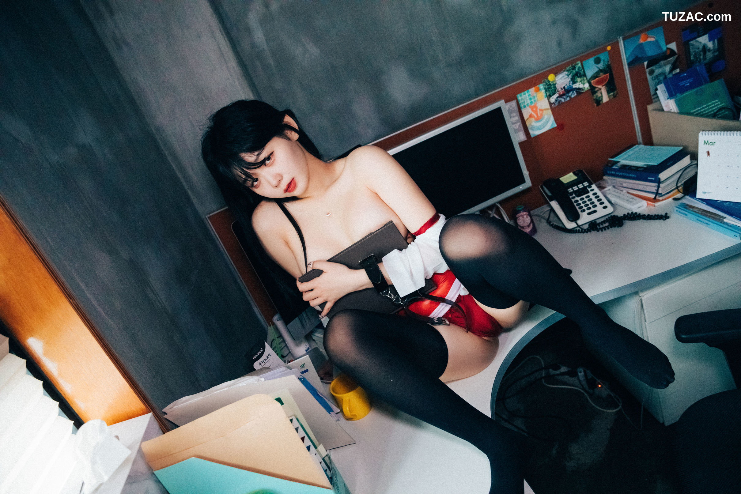 韩国美女-琪雅-Zia-办公室性奴-Office-slave-Loozy-镣铐卷