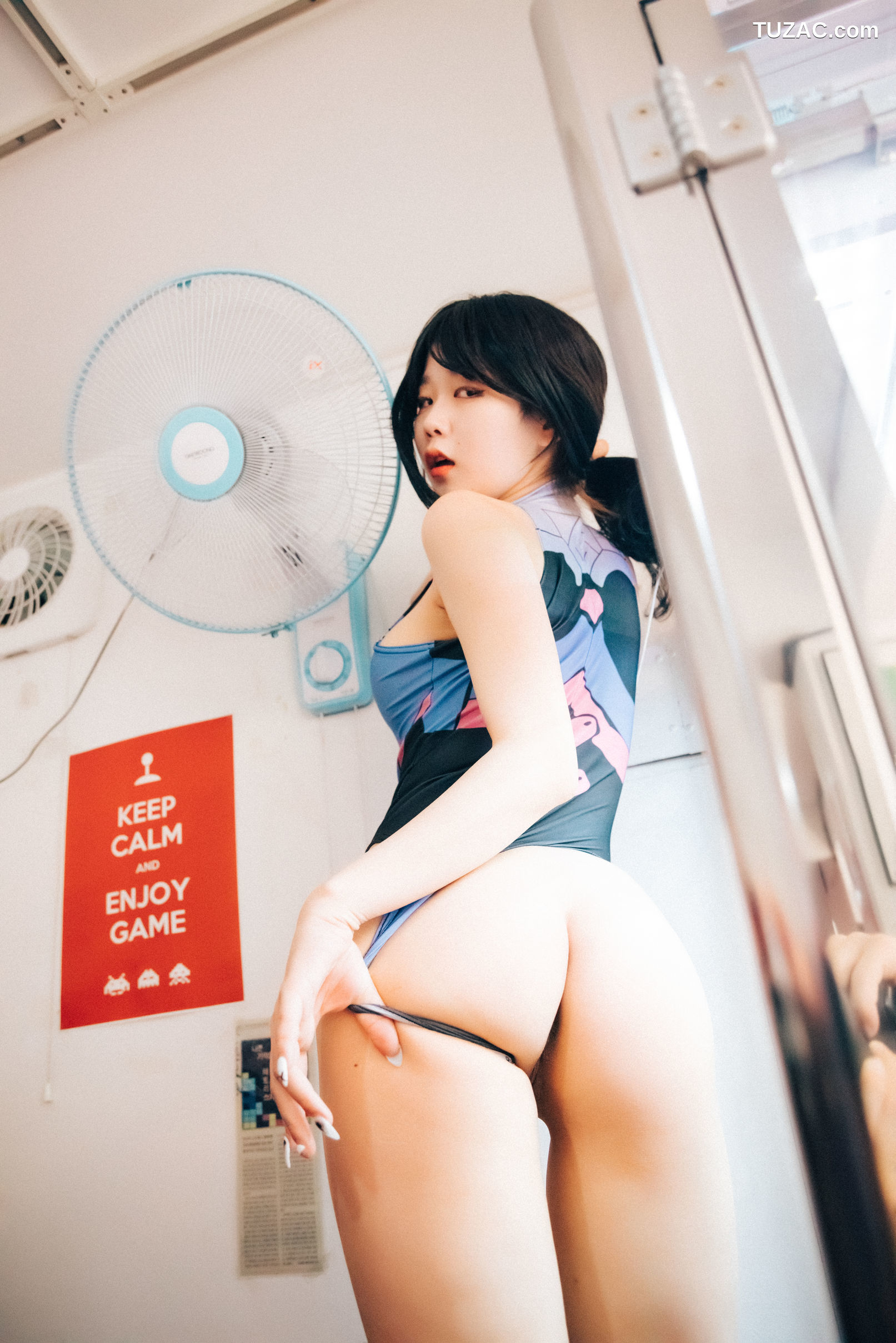 韩国美女-琪雅-Zia-街机游戏厅里的性感少女-Oraksil-Loozy