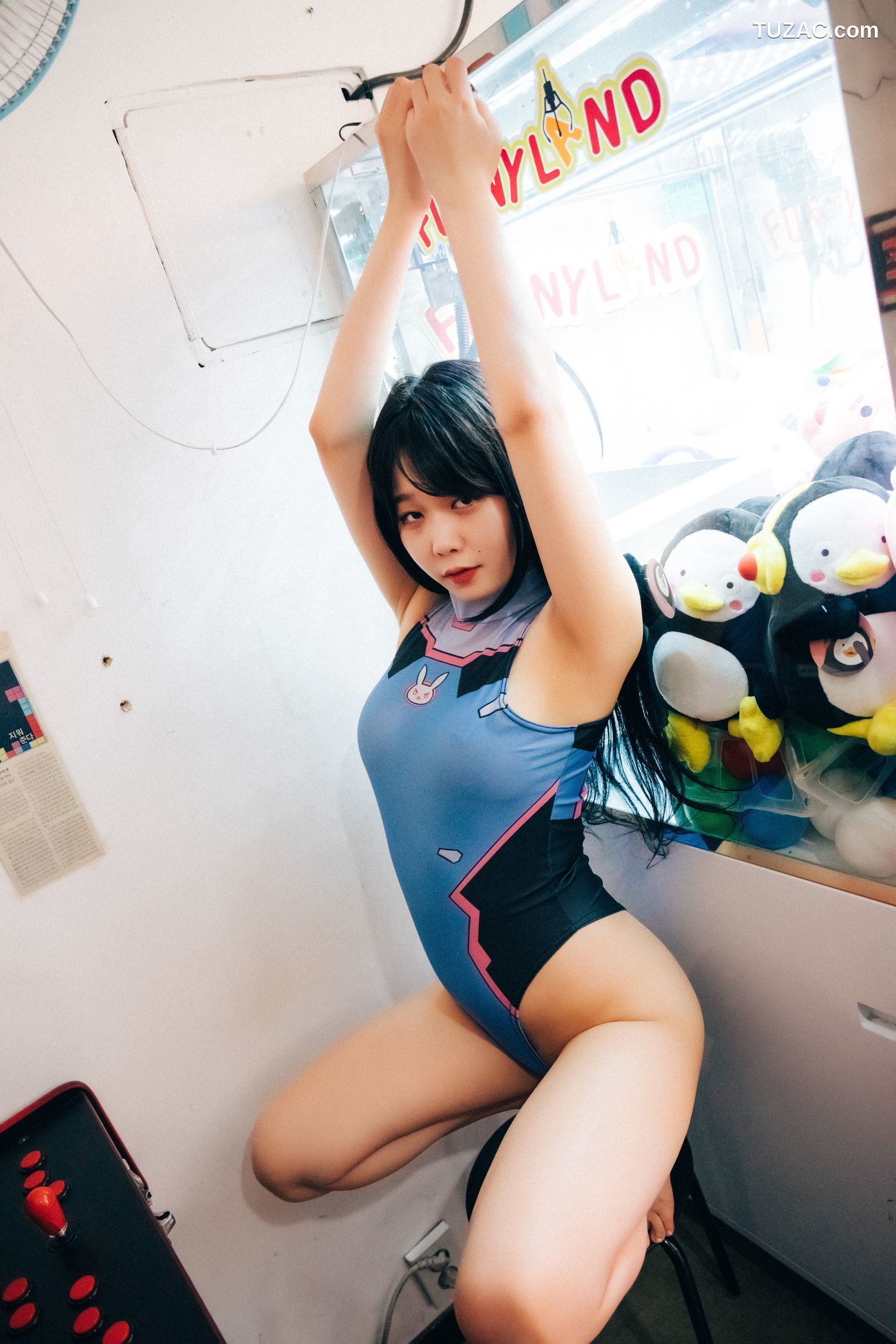 韩国美女-琪雅-Zia-街机游戏厅里的性感少女-完全版-Oraksil-Full.Ver-Loozy