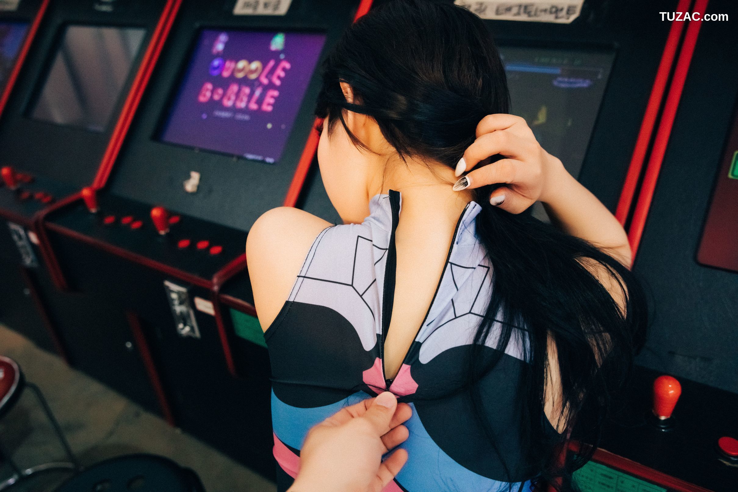 韩国美女-琪雅-Zia-街机游戏厅里的性感少女-完全版-Oraksil-Full.Ver-Loozy