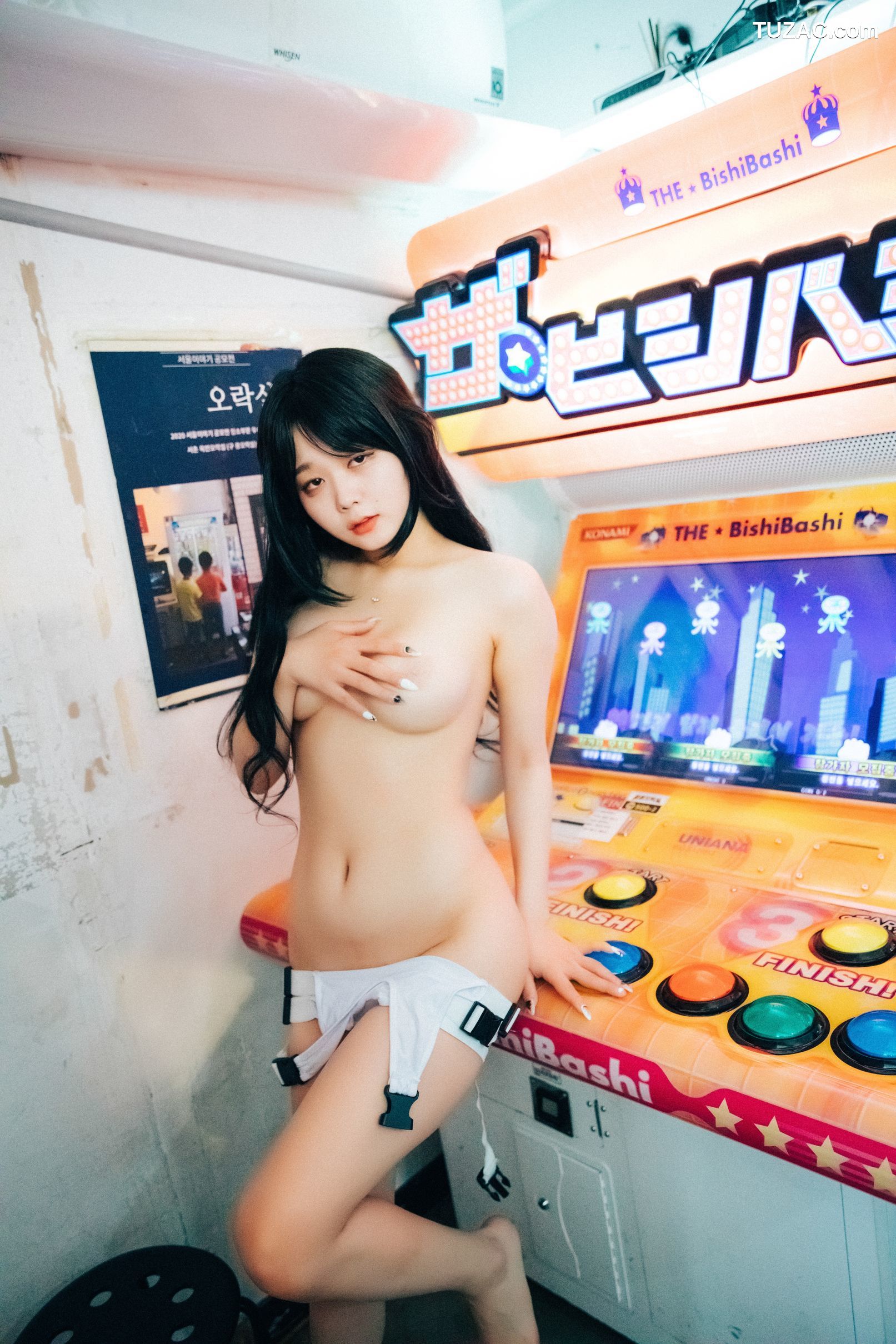 韩国美女-琪雅-Zia-街机游戏厅里的性感少女-完全版-Oraksil-Full.Ver-Loozy