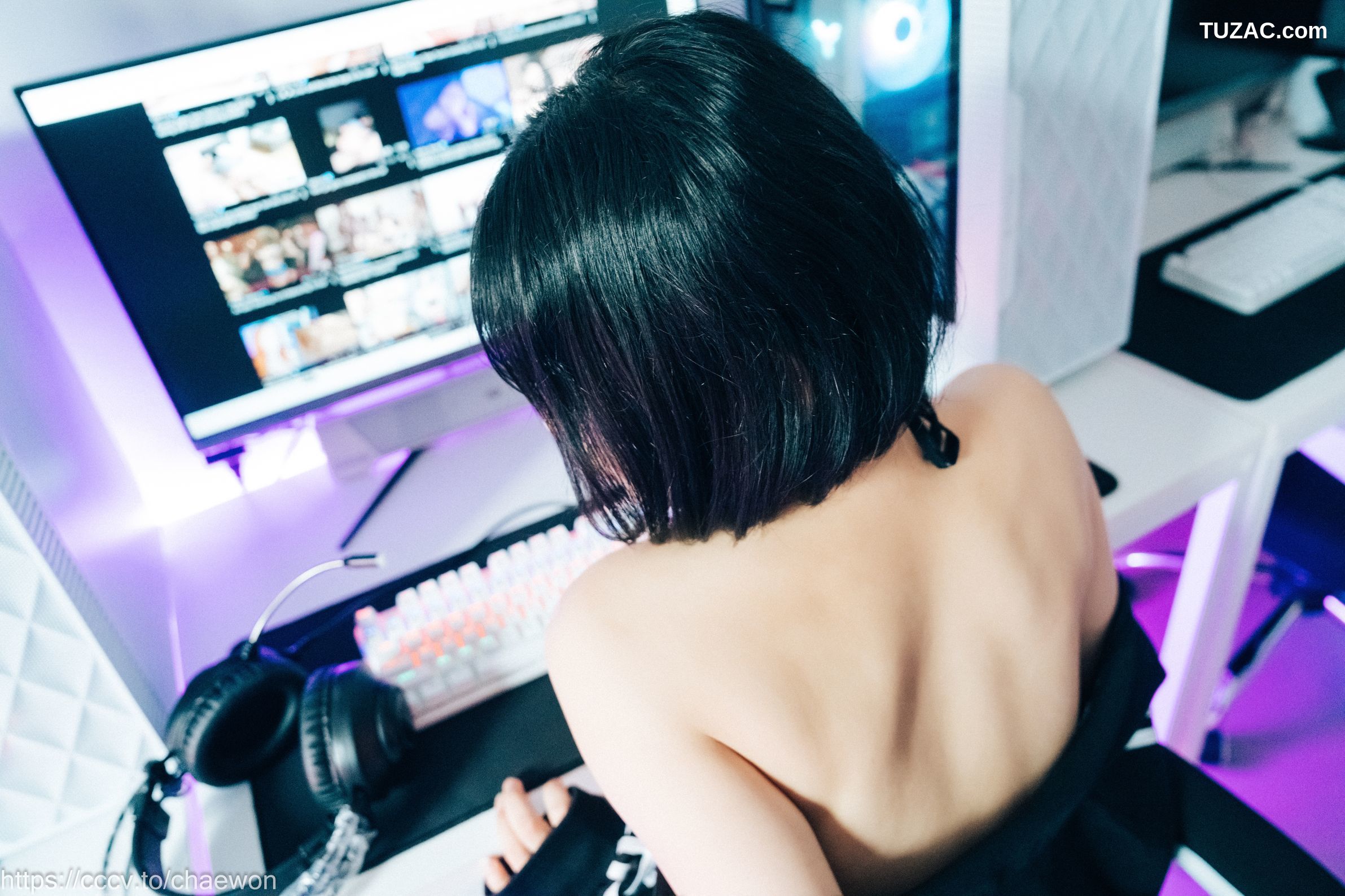 韩国美女-琪雅-Zia-지아-电玩少女-PC-Room-with-SP-第1辑-Loozy