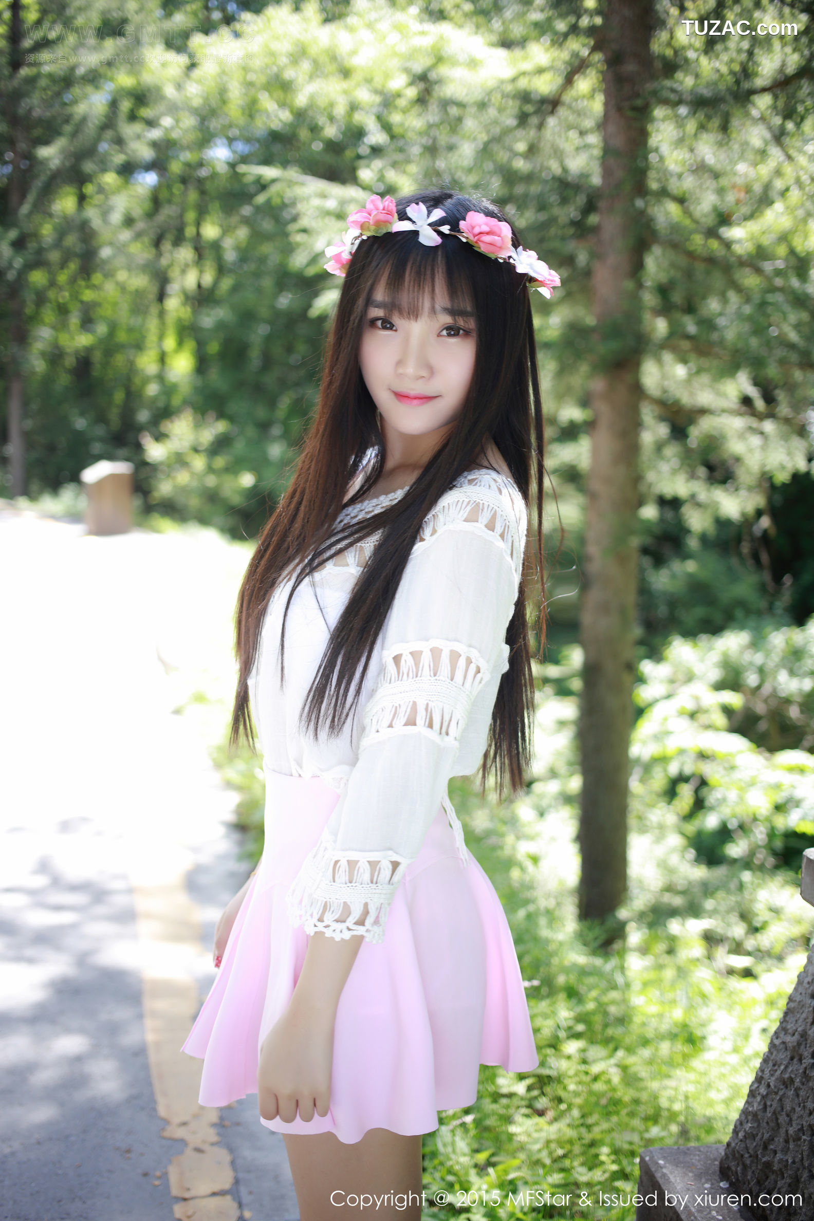 MFStar模范学院-015-夏瑶baby-九寨沟旅拍-浴缸诱惑-清新外拍