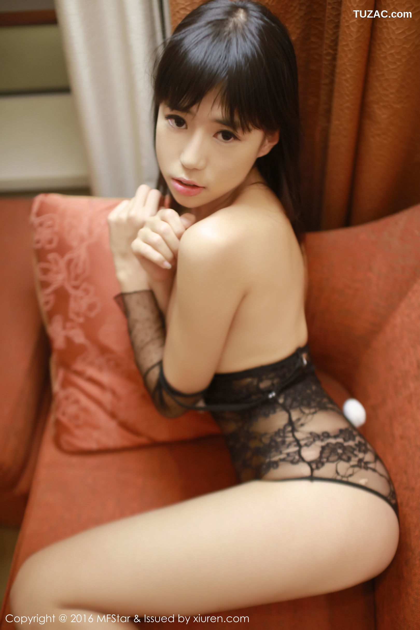 MFStar模范学院-058-ellie艾栗栗-透视蕾丝内衣-sm装