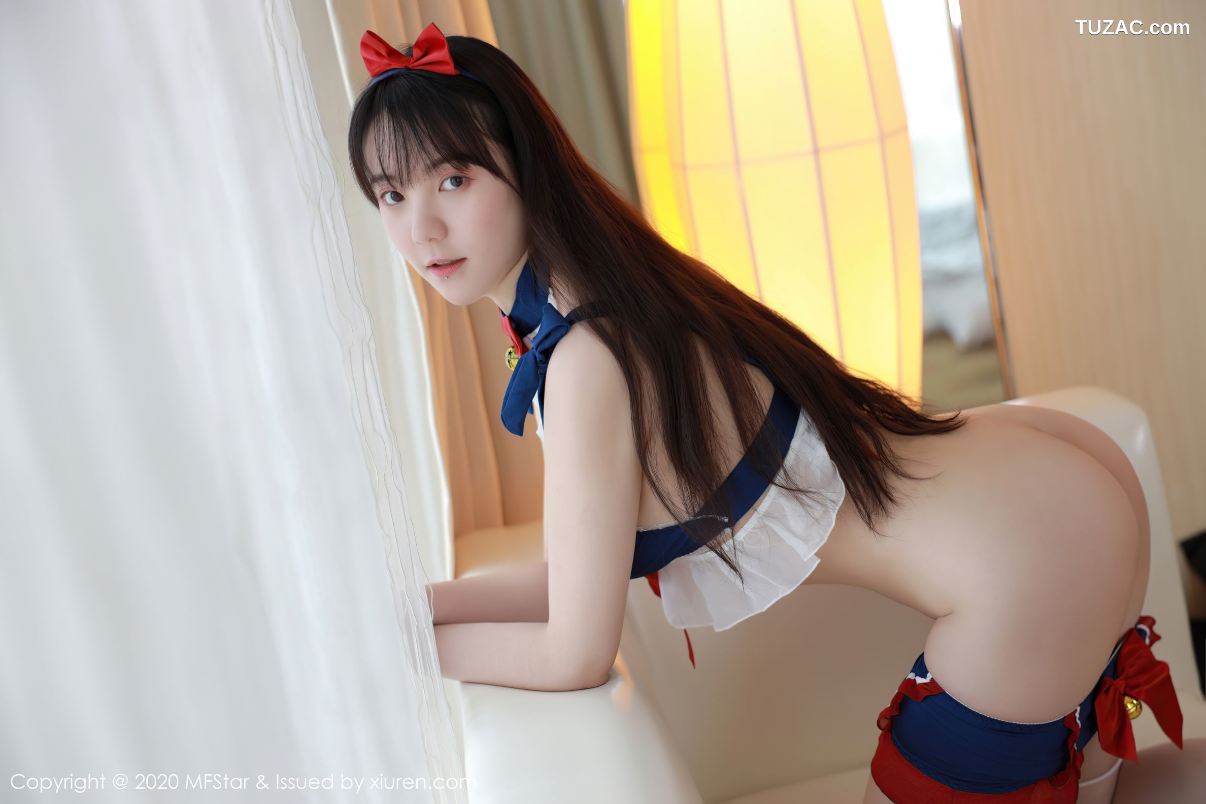 MFStar模范学院-397-揉揉肉肉-乖巧女仆装扮温柔可人