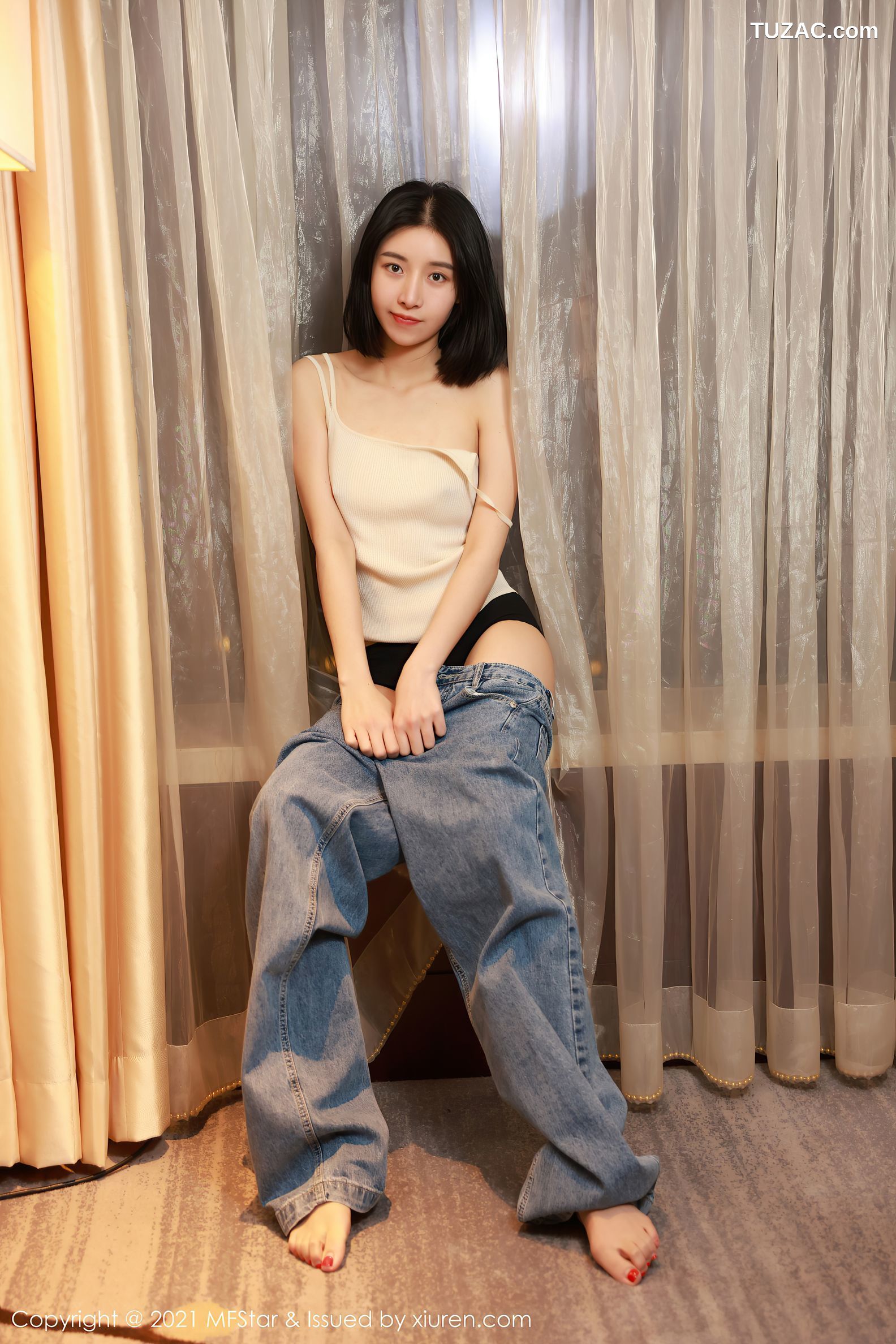 MFStar模范学院-486-人间荒糖-匿名-模特合集-性感内衣系列-2021.04.25