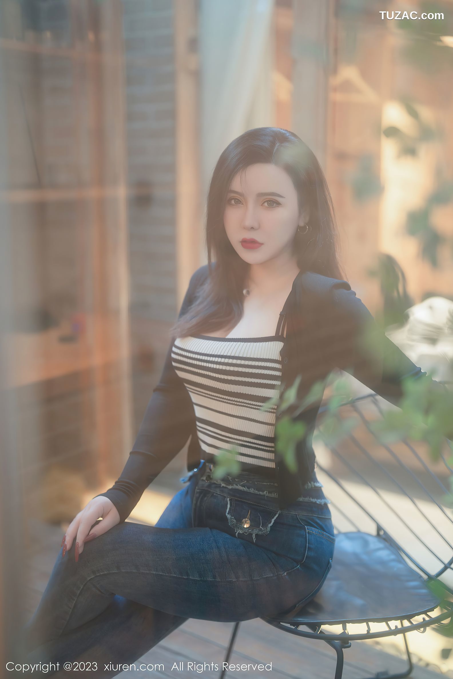 MFStar模范学院-618-伊诺-黑色轻透情趣服饰