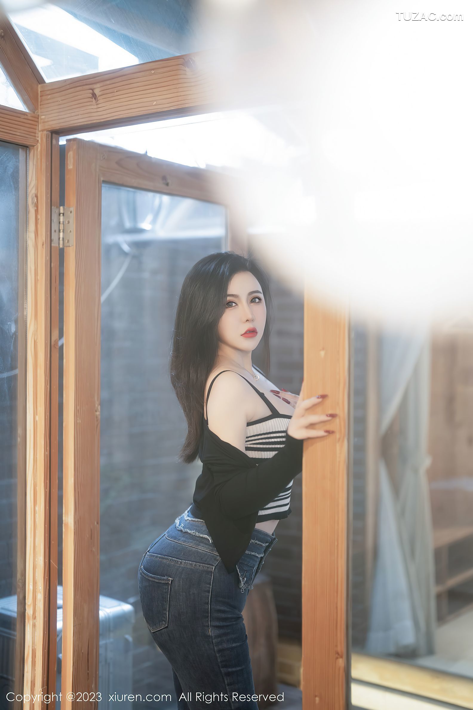 MFStar模范学院-618-伊诺-黑色轻透情趣服饰