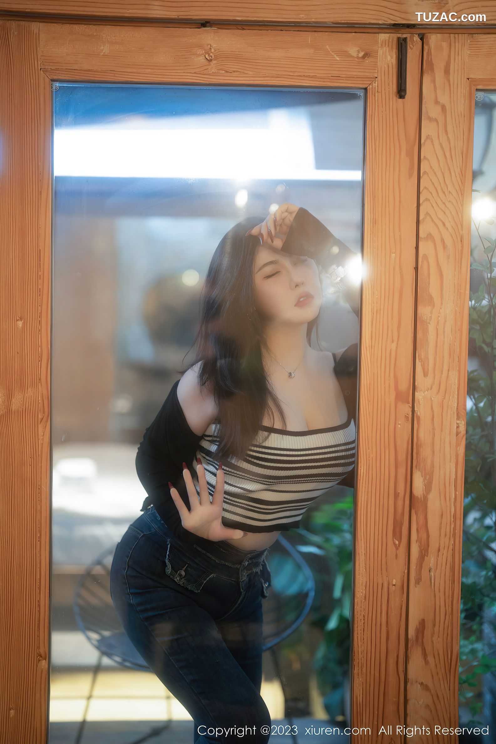 MFStar模范学院-618-伊诺-黑色轻透情趣服饰