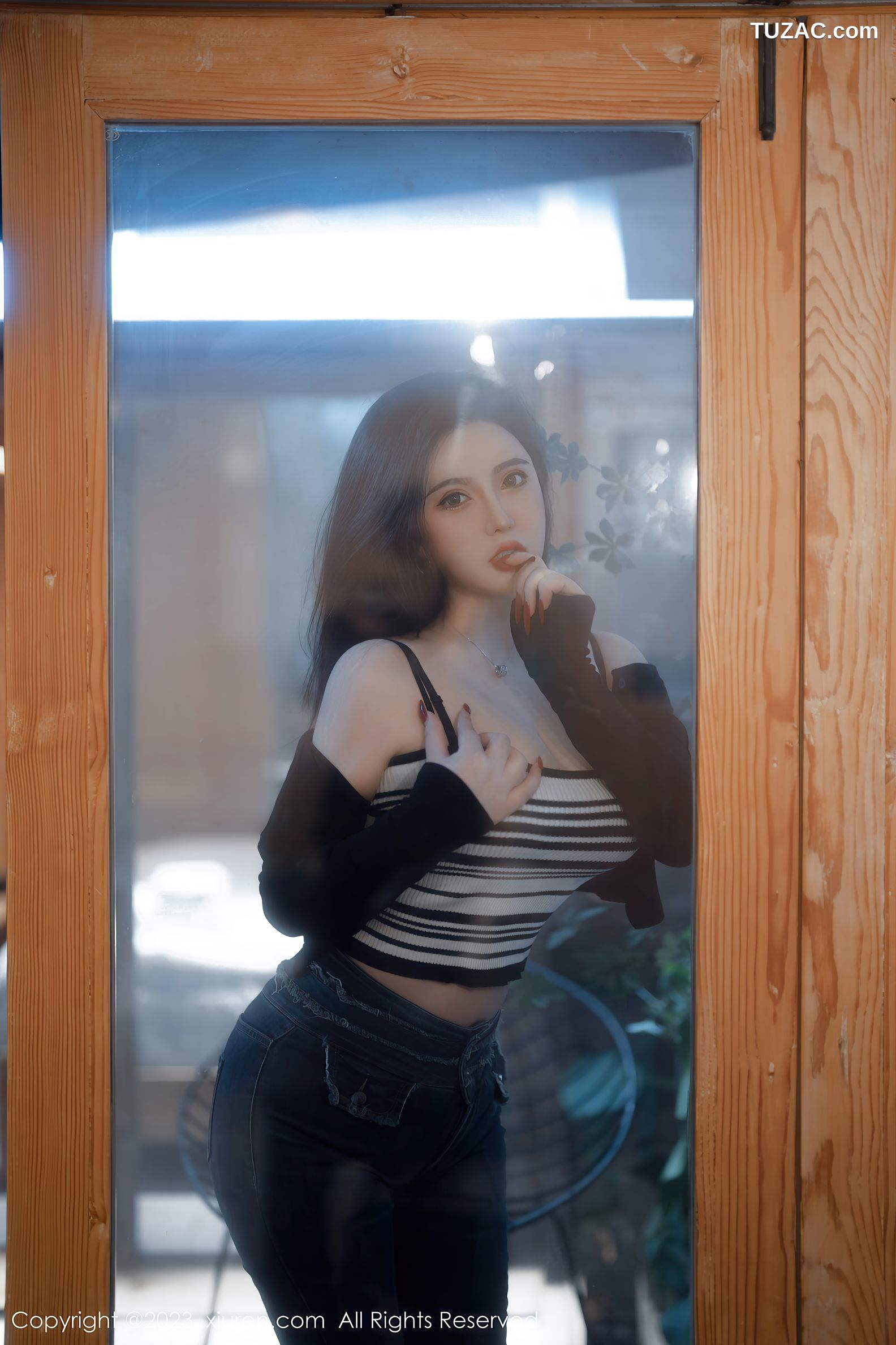 MFStar模范学院-618-伊诺-黑色轻透情趣服饰