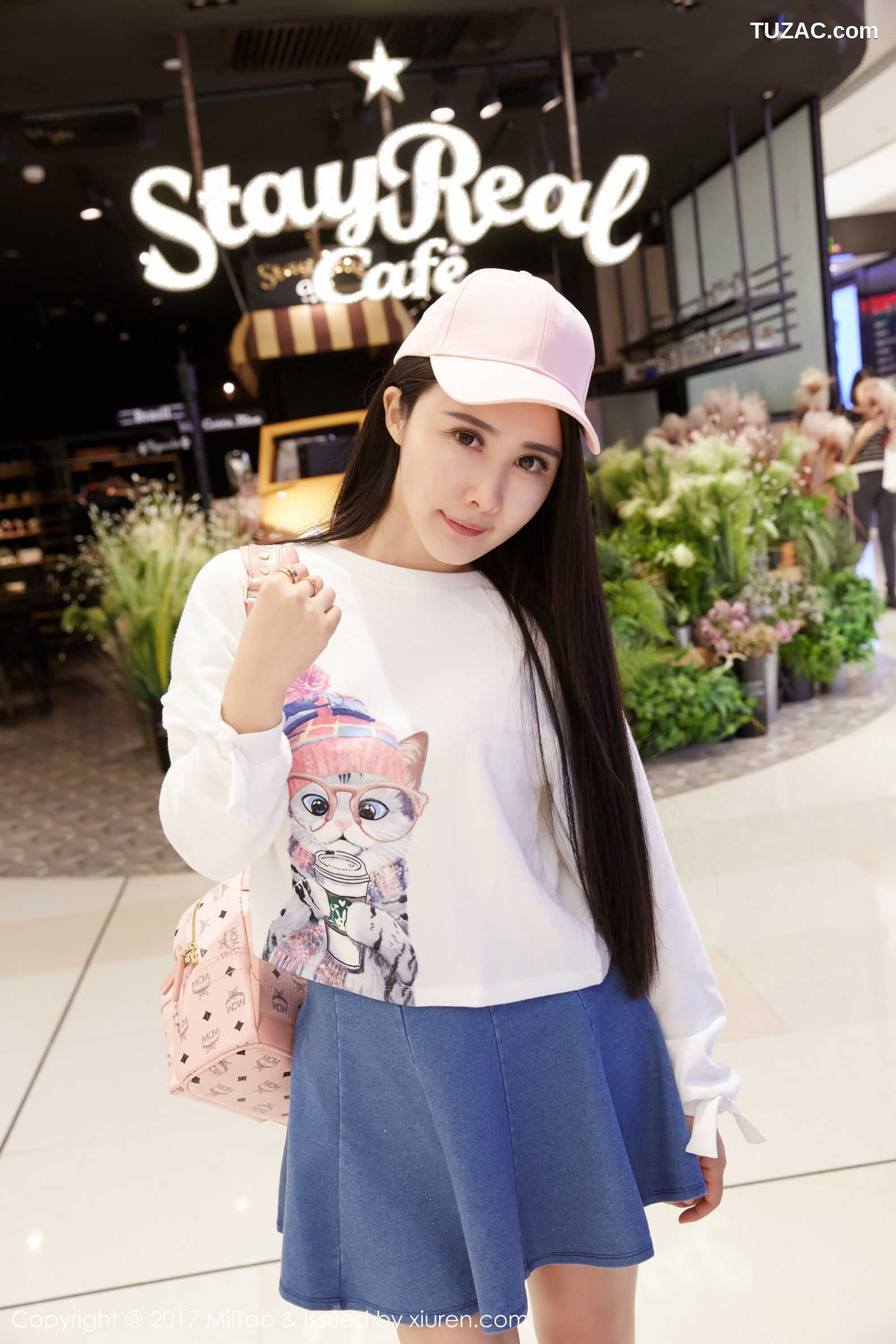 MiiTao蜜桃社-084-萱萱Cecilia-牛仔女神-街拍