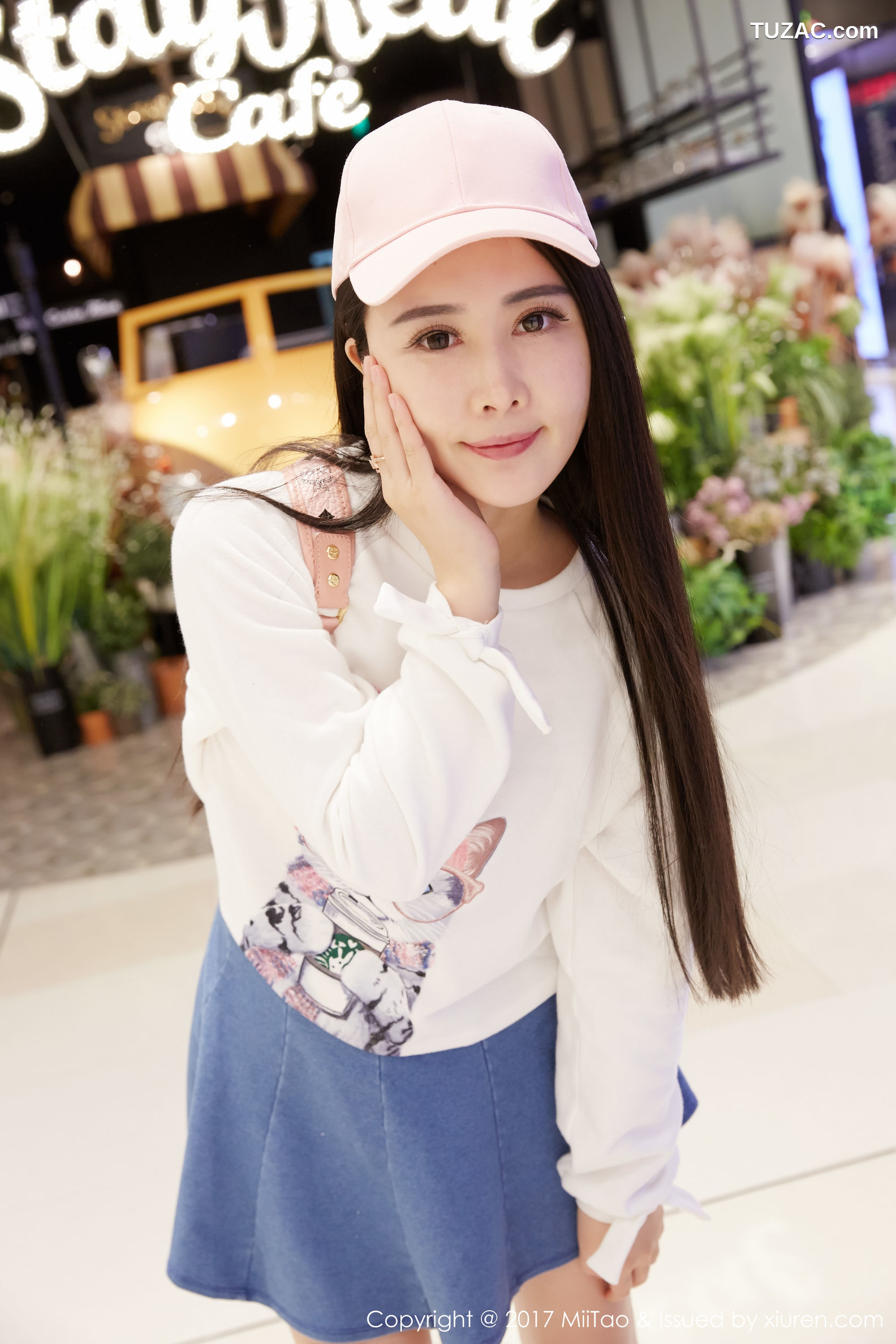 MiiTao蜜桃社-084-萱萱Cecilia-牛仔女神-街拍