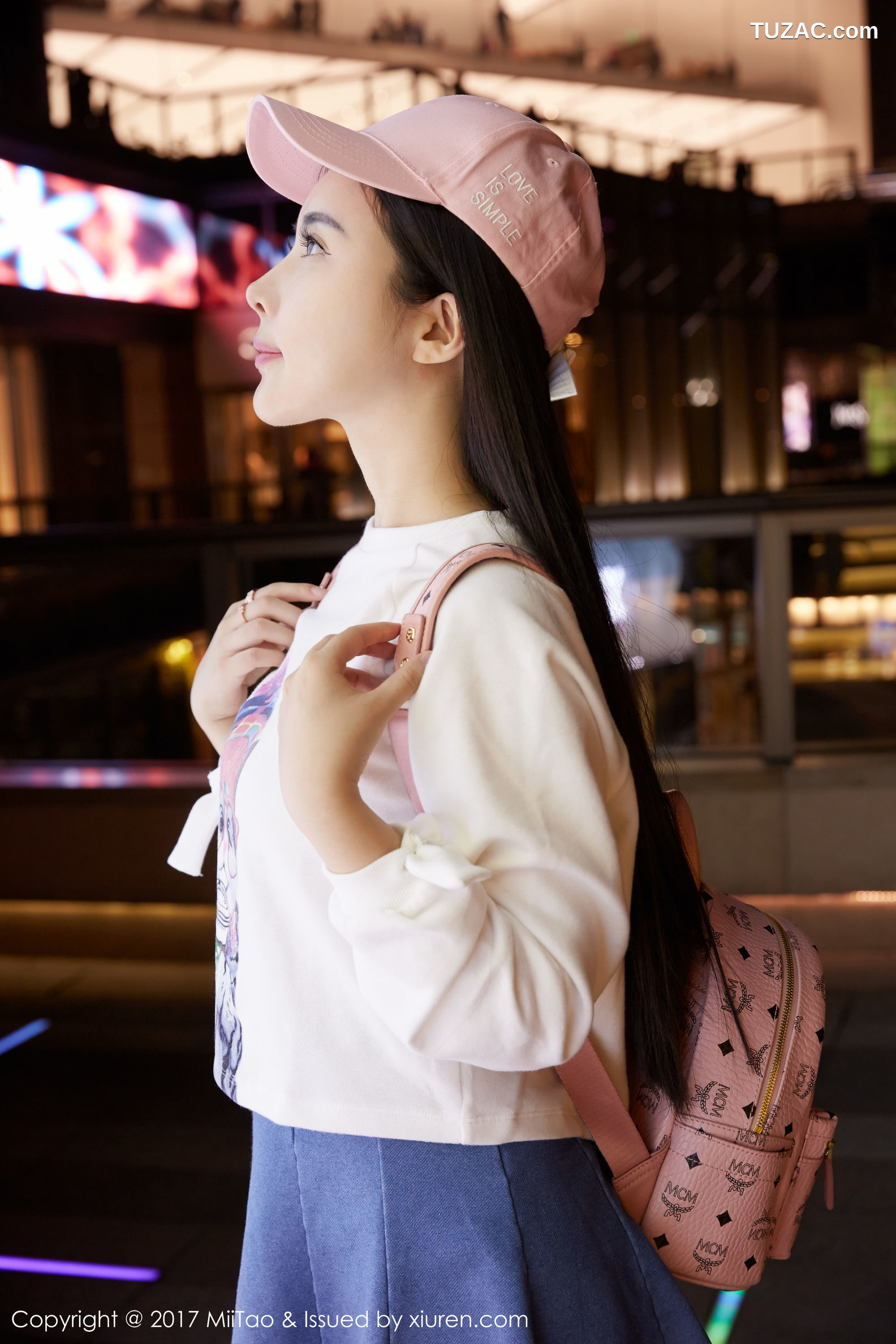 MiiTao蜜桃社-084-萱萱Cecilia-牛仔女神-街拍