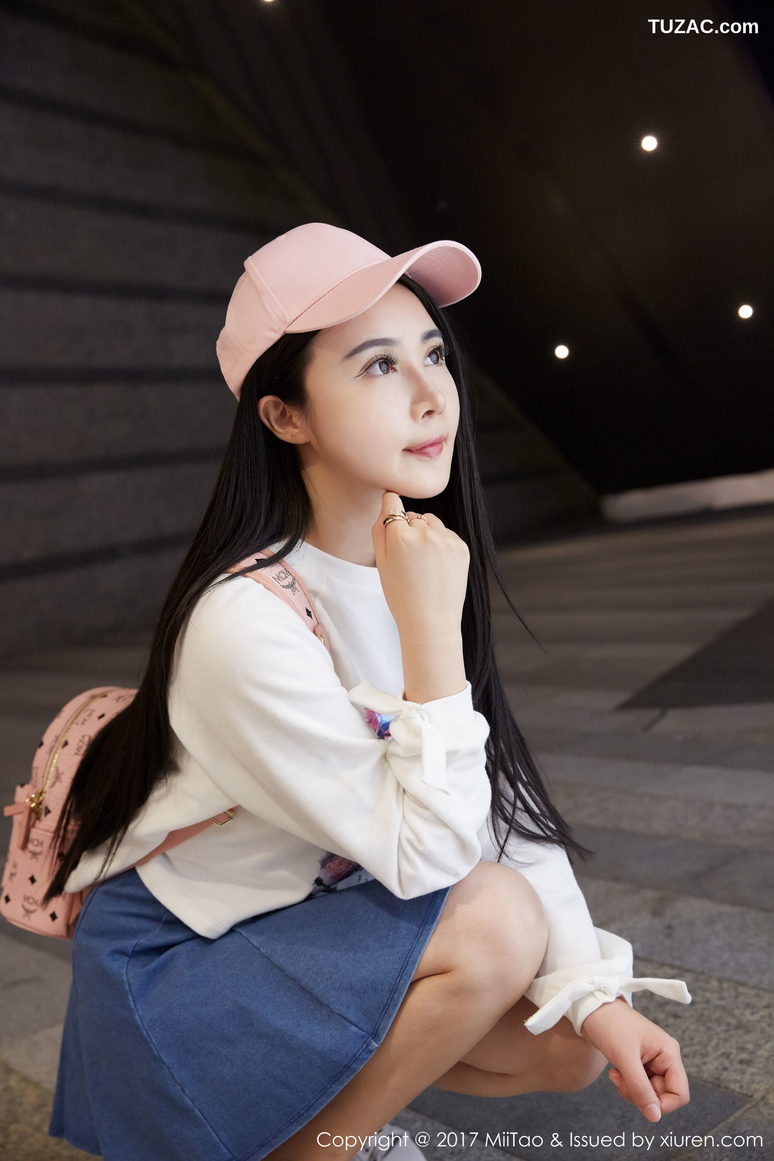 MiiTao蜜桃社-084-萱萱Cecilia-牛仔女神-街拍