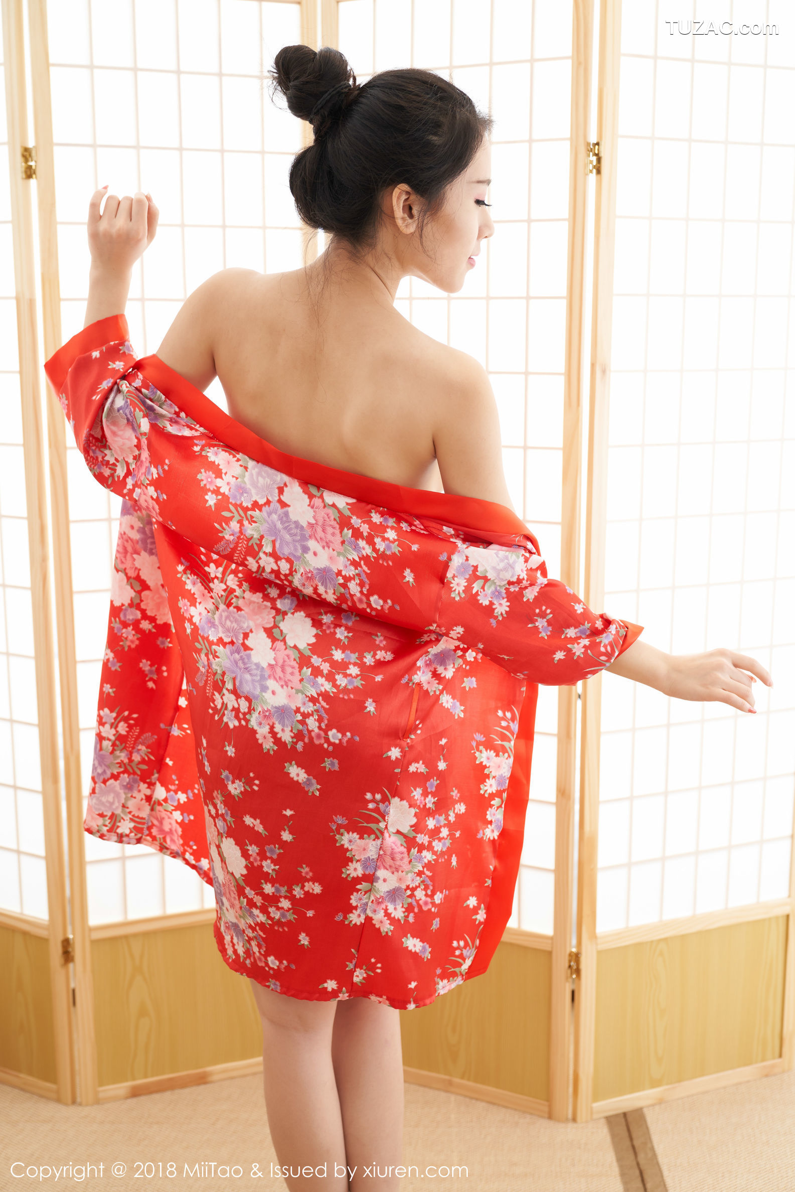 MiiTao蜜桃社-095-艺校美女模特千叶-真空和服浴衣