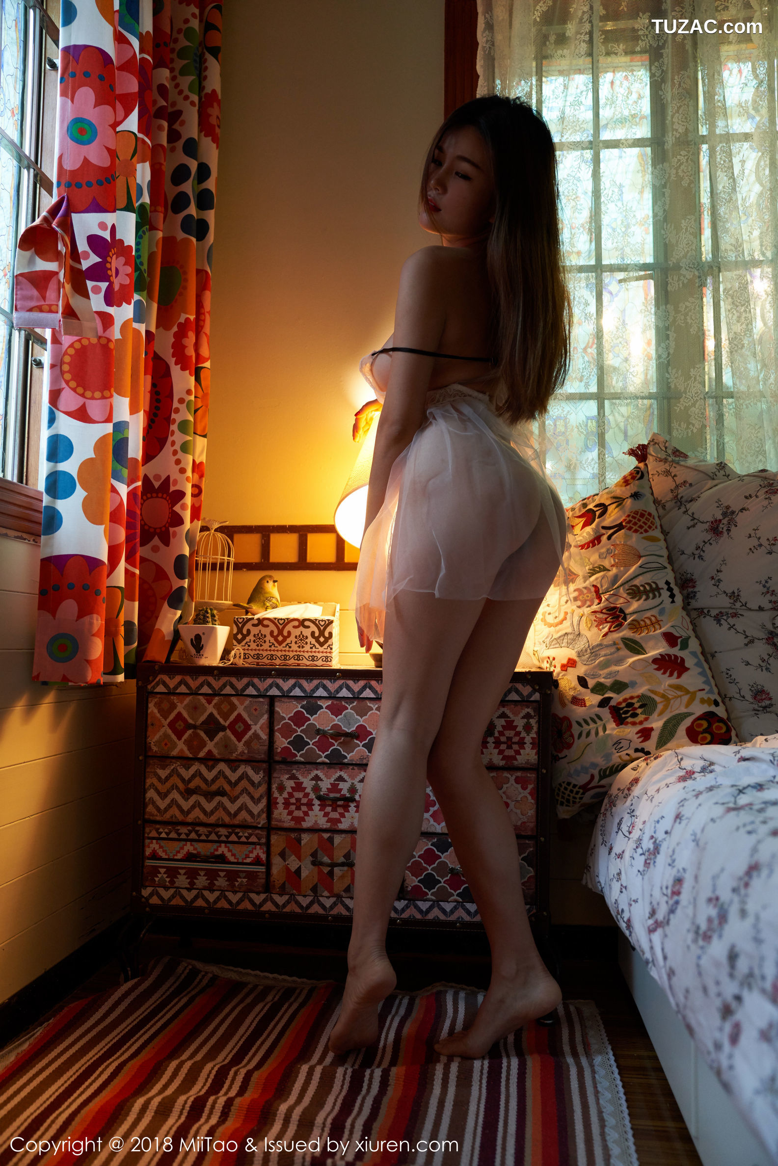 MiiTao蜜桃社-097-露西Lucy-半透明性感睡衣和福利