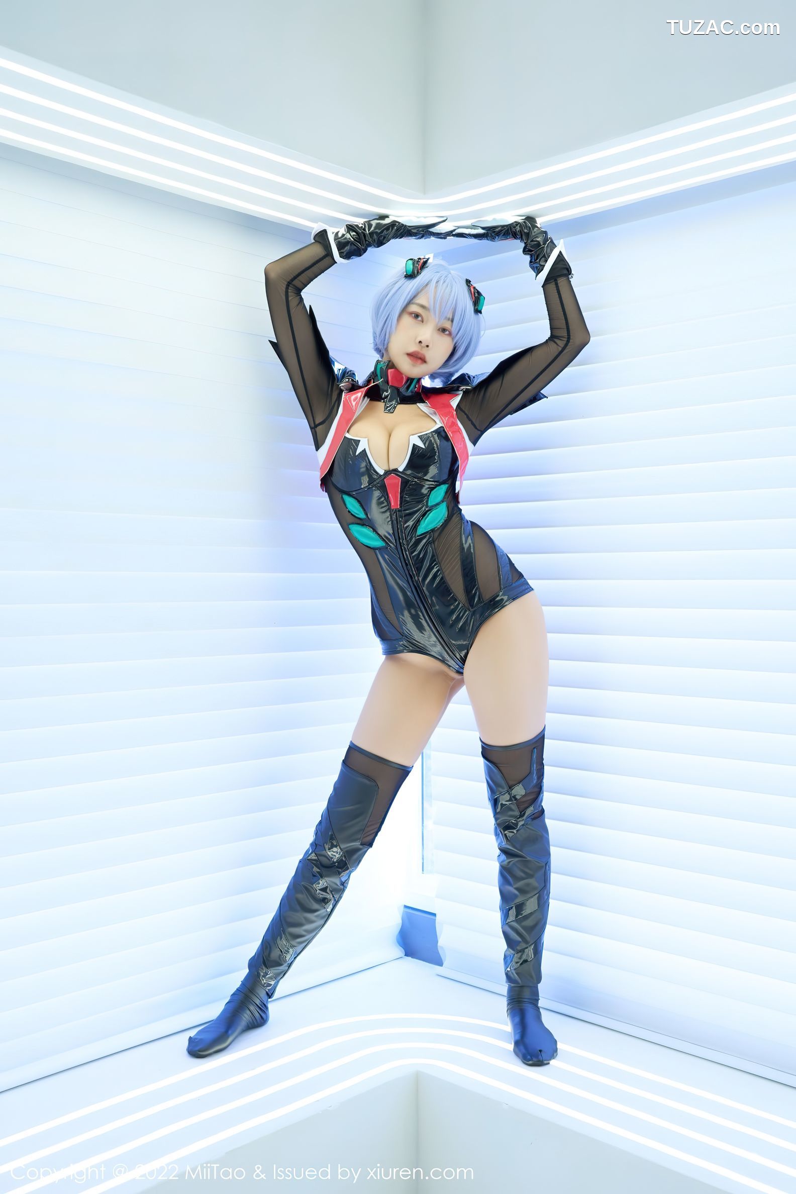 MiiTao蜜桃社-148-梦乃Mandy-私房Cosplay主题低胸连体衣