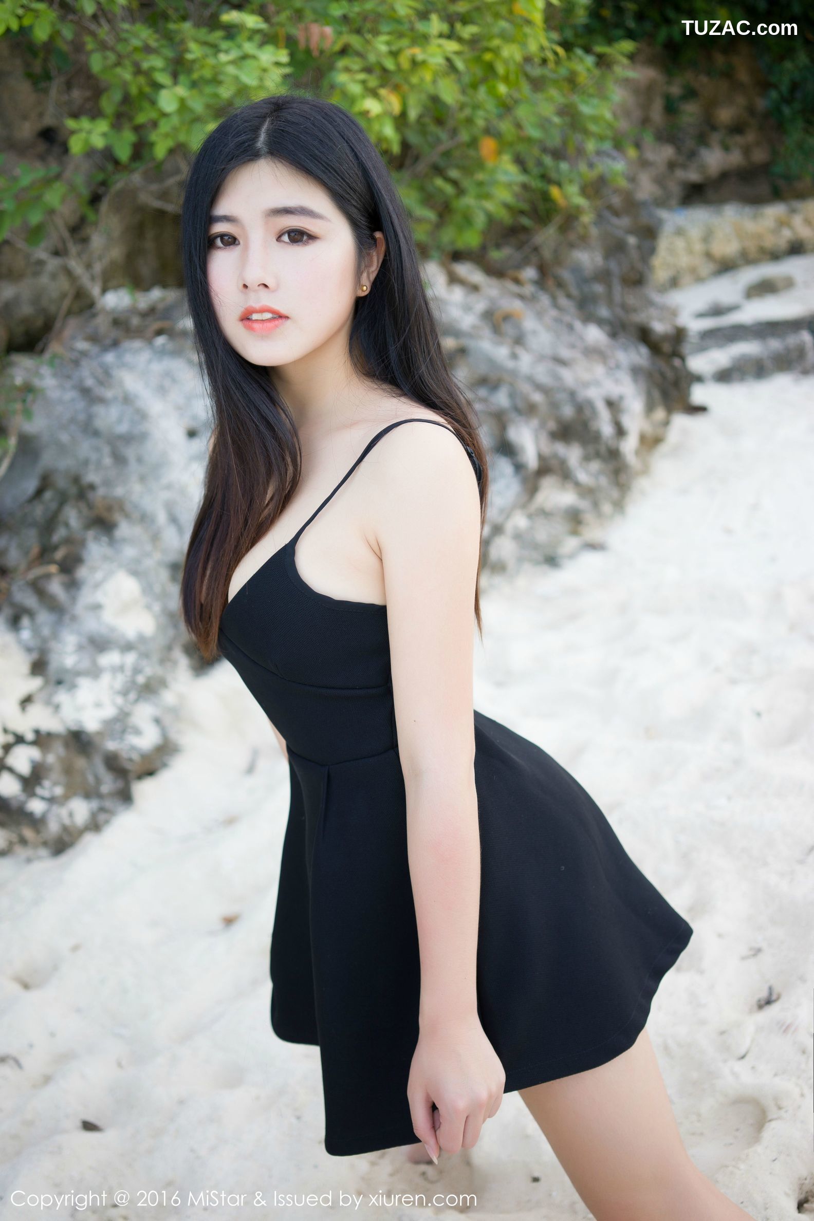 MiStar魅妍社-057-娜露-《性感内衣-制服-吊带短裙》-2016.01.13