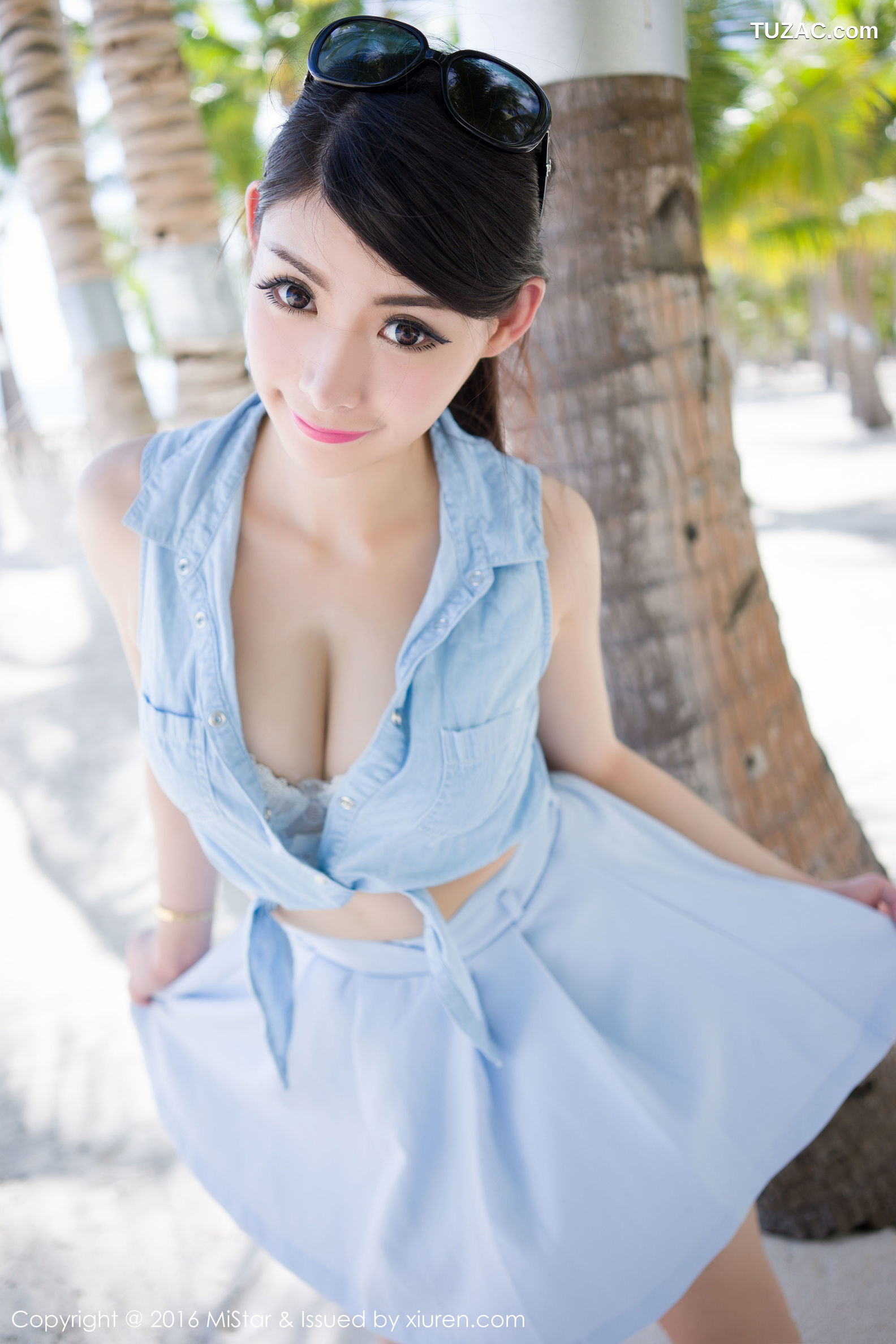 MiStar魅妍社-071-Mara酱-《薄荷岛旅拍》-2016.04.01