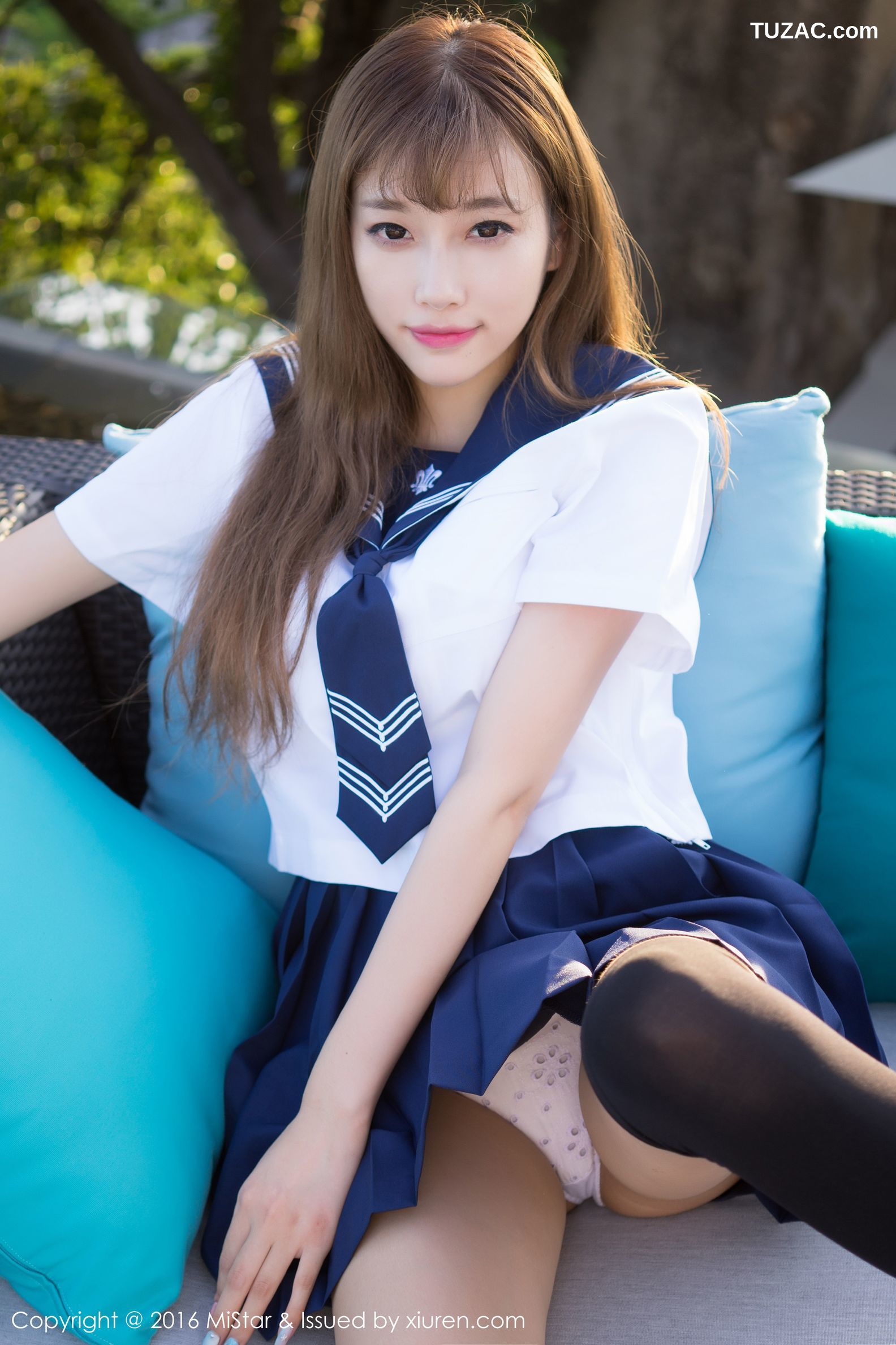 MiStar魅妍社-134-Sugar小甜心cc-《性感比基尼-甜美水手服学生装》-2016.11.17