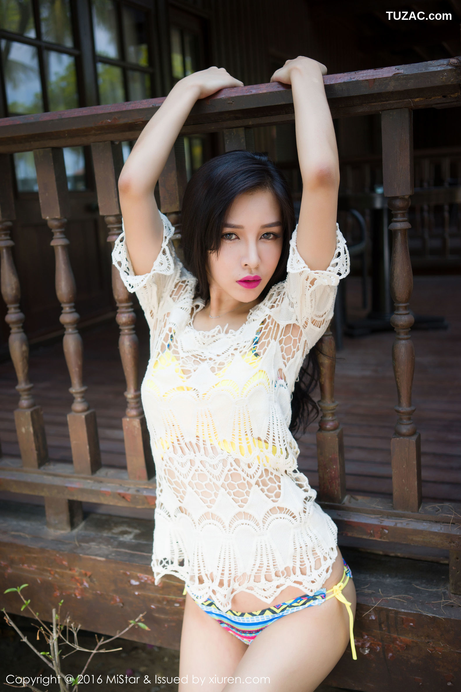 MiStar魅妍社-138-戴小唯-《翘臀比基尼-清新小短裙》-2016.11.28