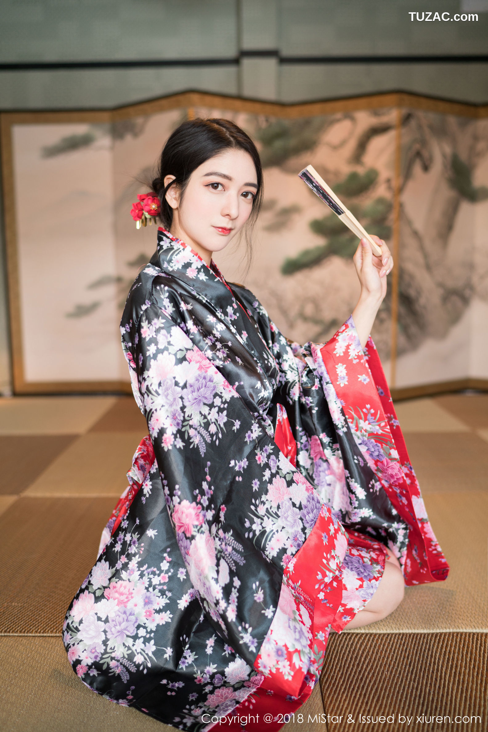 MiStar魅妍社-213-小热巴-《开背毛衣-和服-OL职场》-2018.02.28