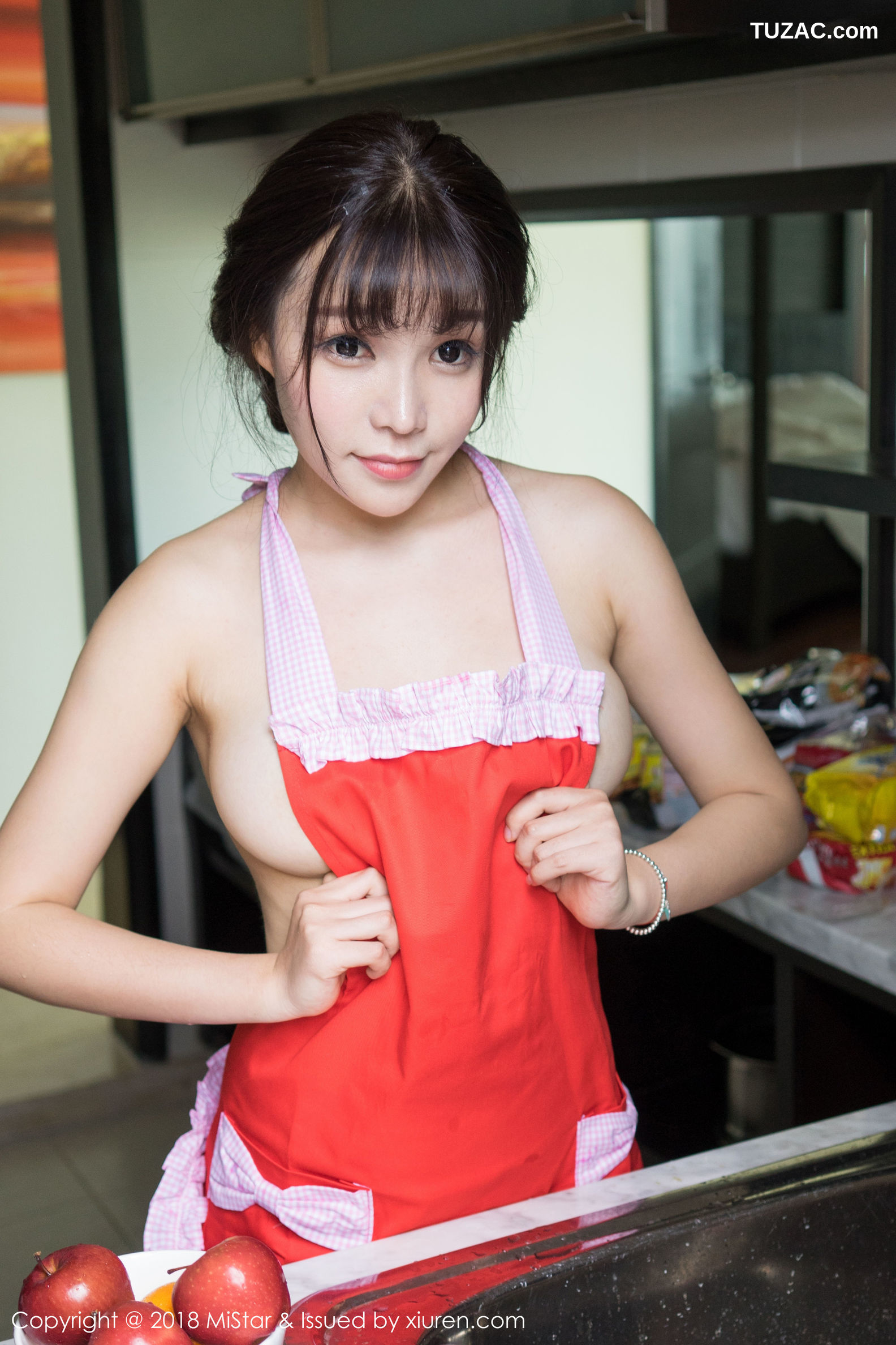 MiStar魅妍社-236-芝芝-《厨房女仆尤物》-2018.08.17