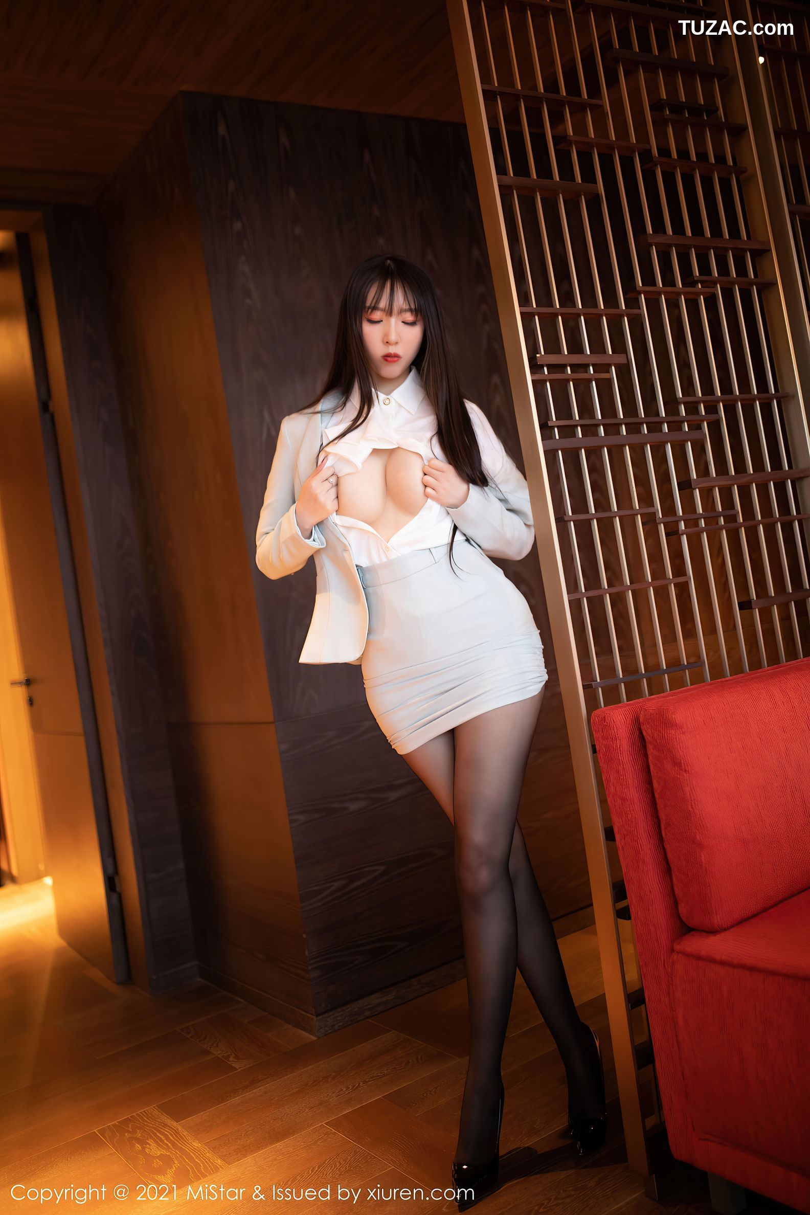 MiStar魅妍社-328-小波多-职场制服黑丝OL主题-2021.03.23