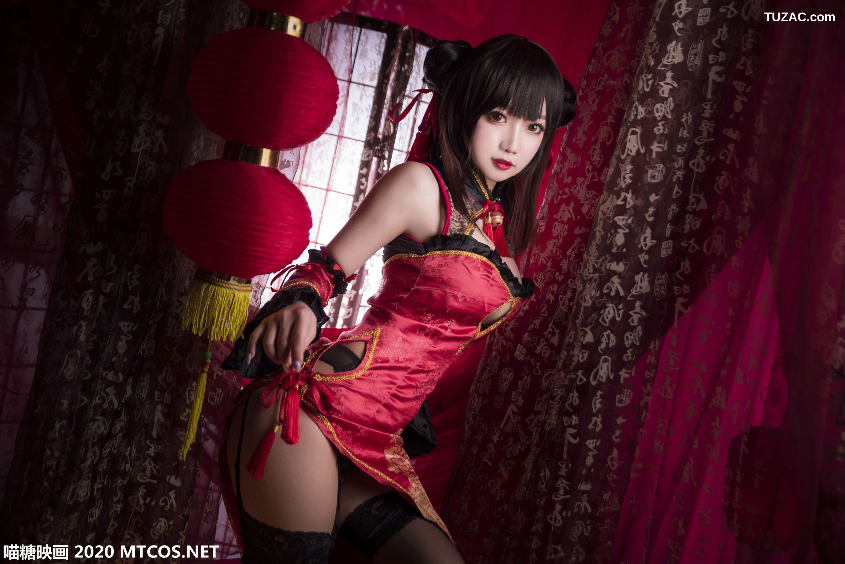 MTCos喵糖映画-HML.006-《狂三旗袍》