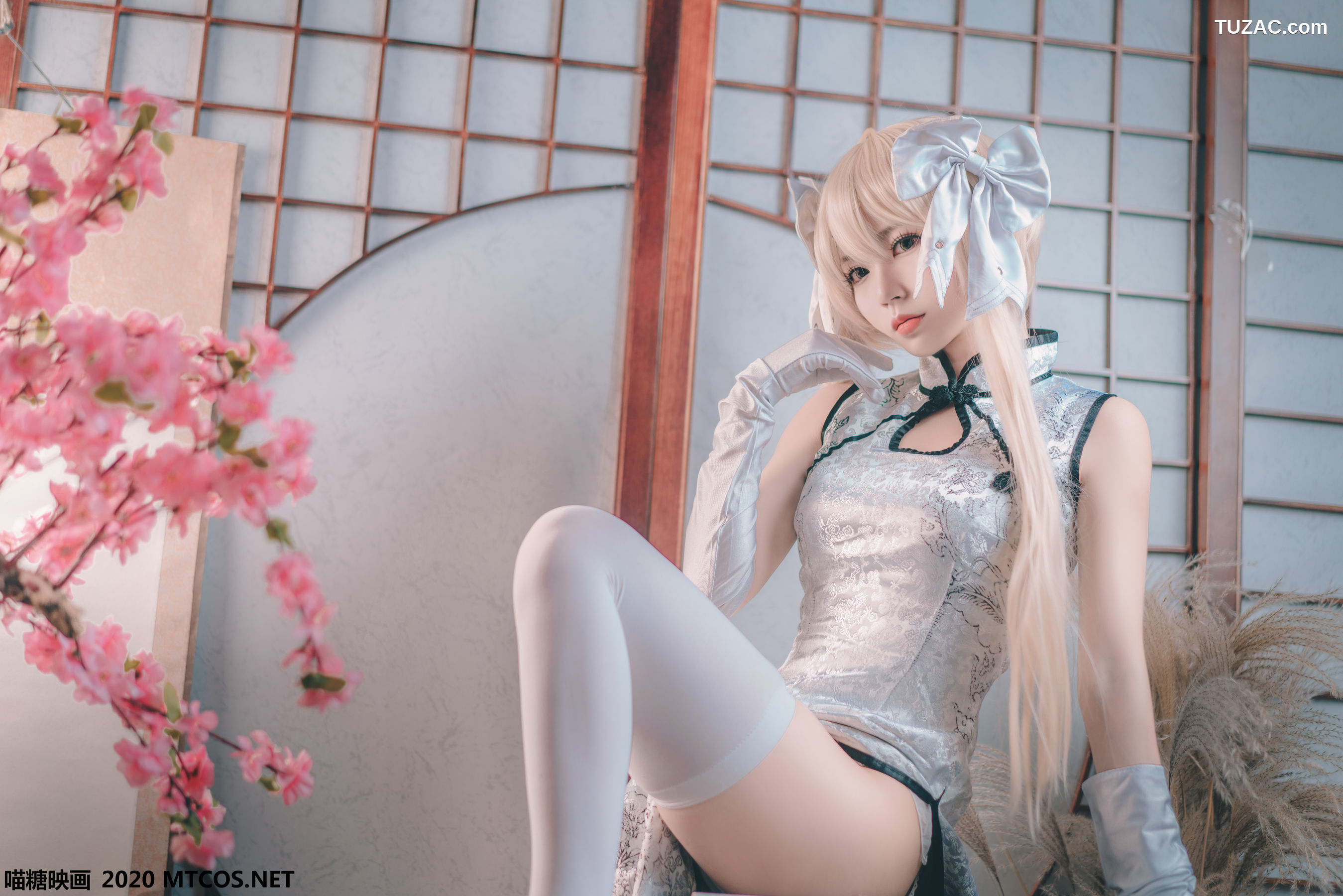 MTCos喵糖映画-HML.009-《银丝旗袍》