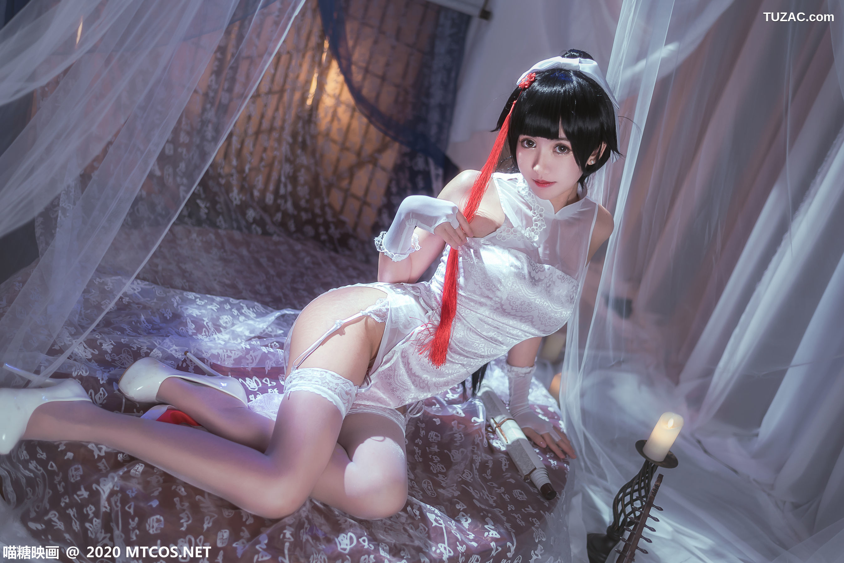 MTCos喵糖映画-HML.015-《高雄银红旗袍》