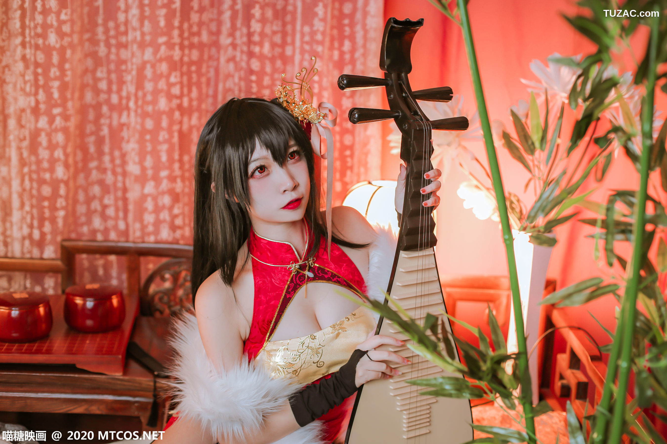 MTCos喵糖映画-HML.018-《碧蓝大凤旗袍》