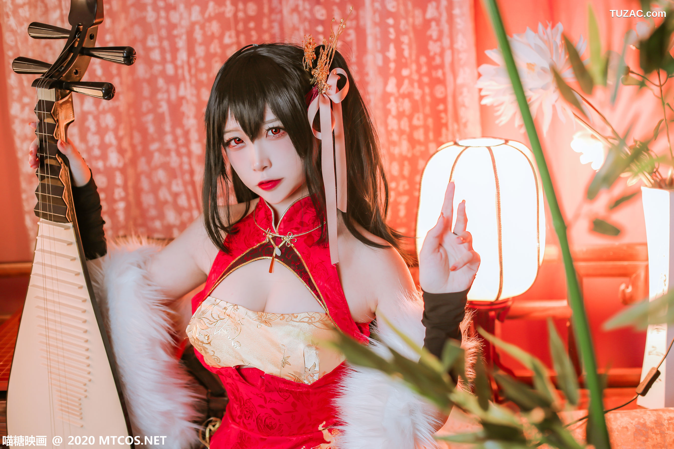 MTCos喵糖映画-HML.018-《碧蓝大凤旗袍》