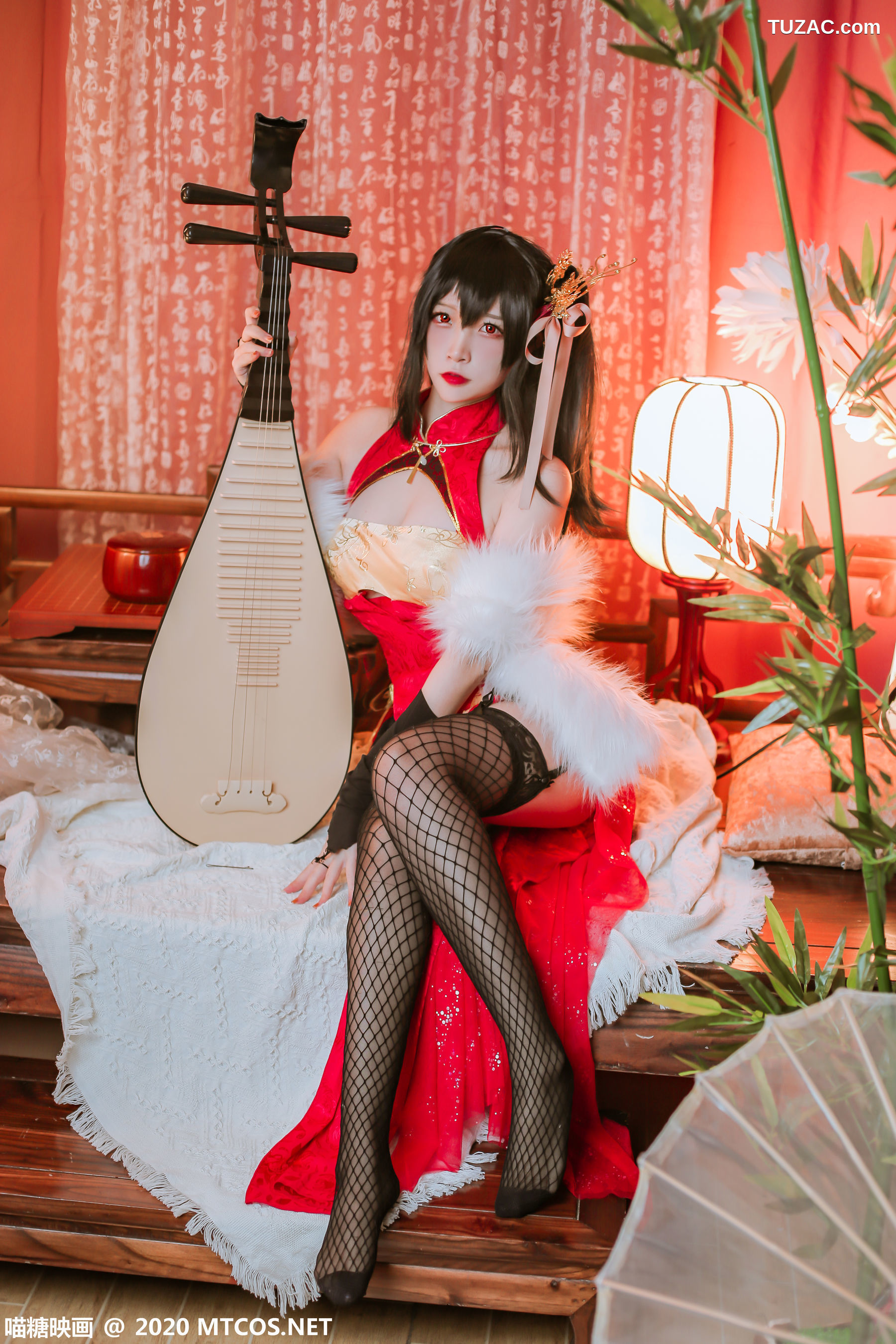 MTCos喵糖映画-HML.018-《碧蓝大凤旗袍》