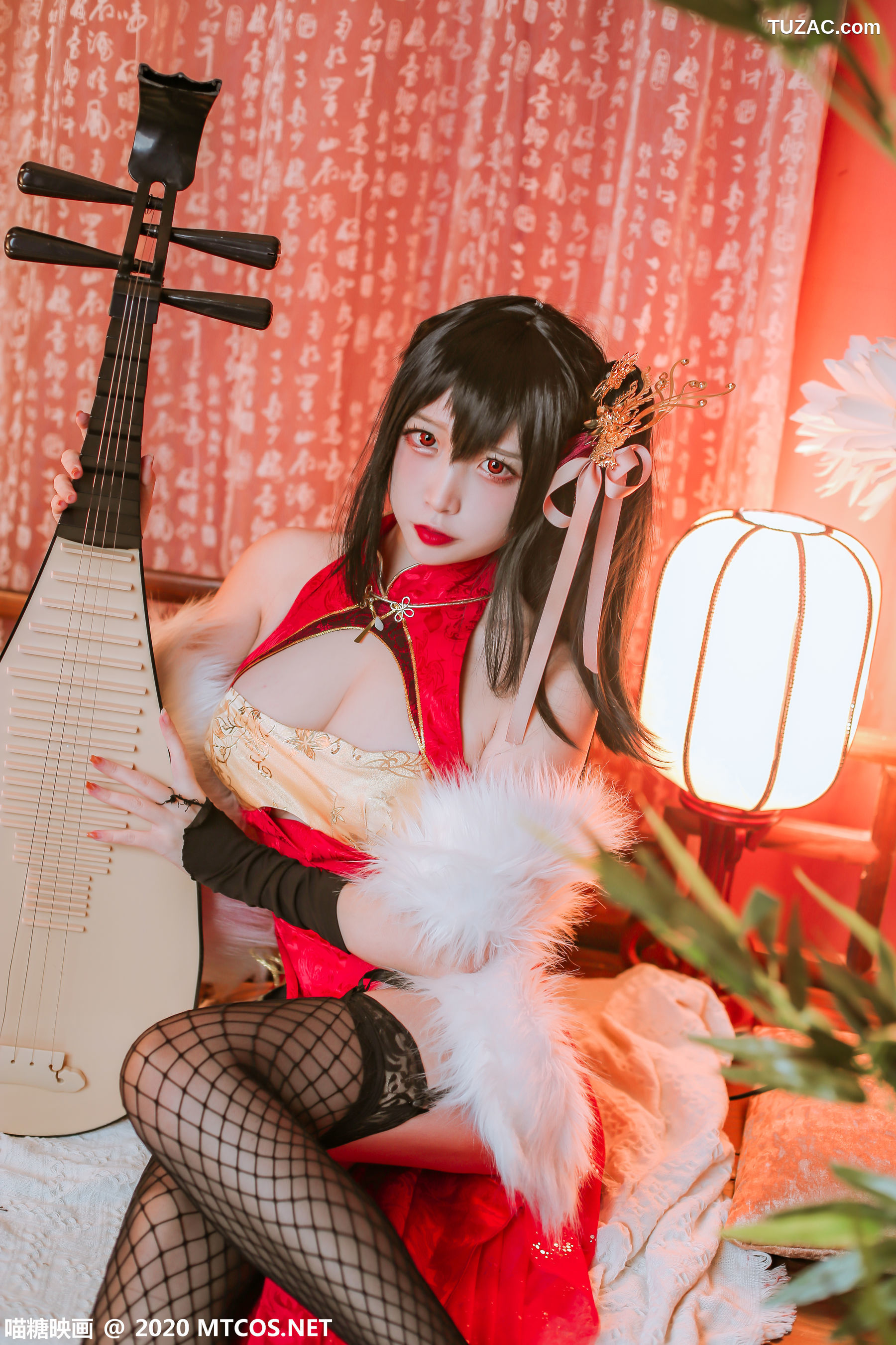 MTCos喵糖映画-HML.018-《碧蓝大凤旗袍》