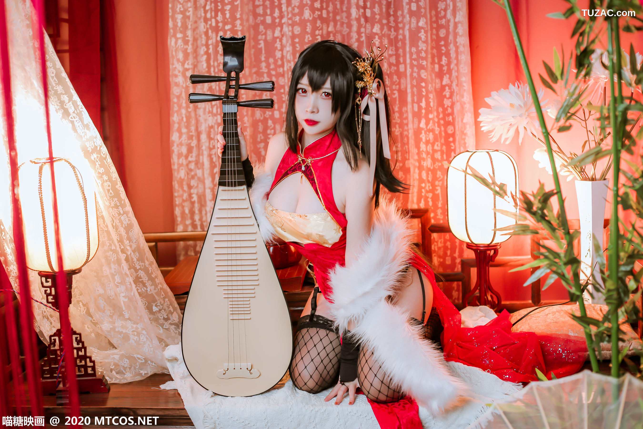 MTCos喵糖映画-HML.018-《碧蓝大凤旗袍》