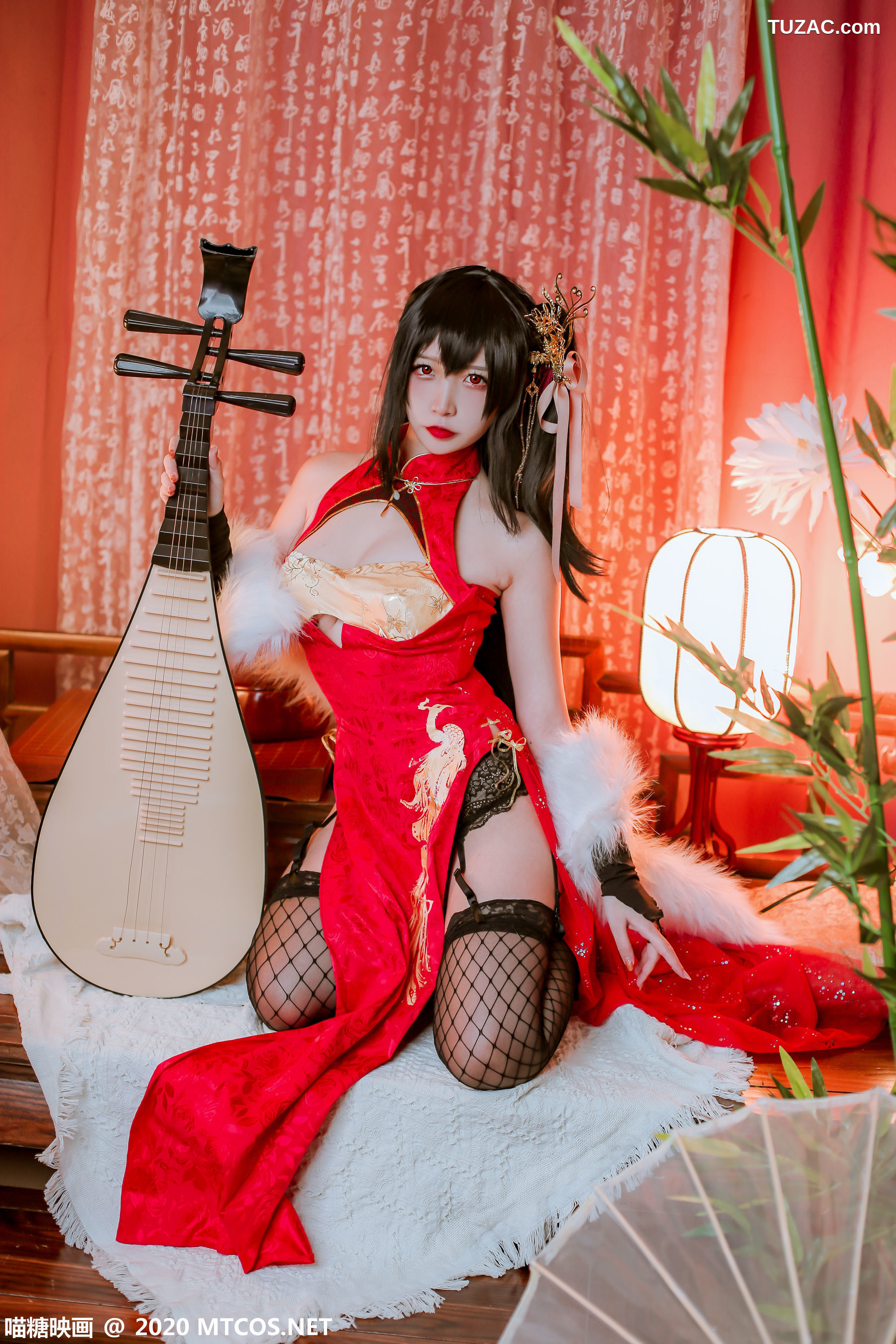 MTCos喵糖映画-HML.018-《碧蓝大凤旗袍》