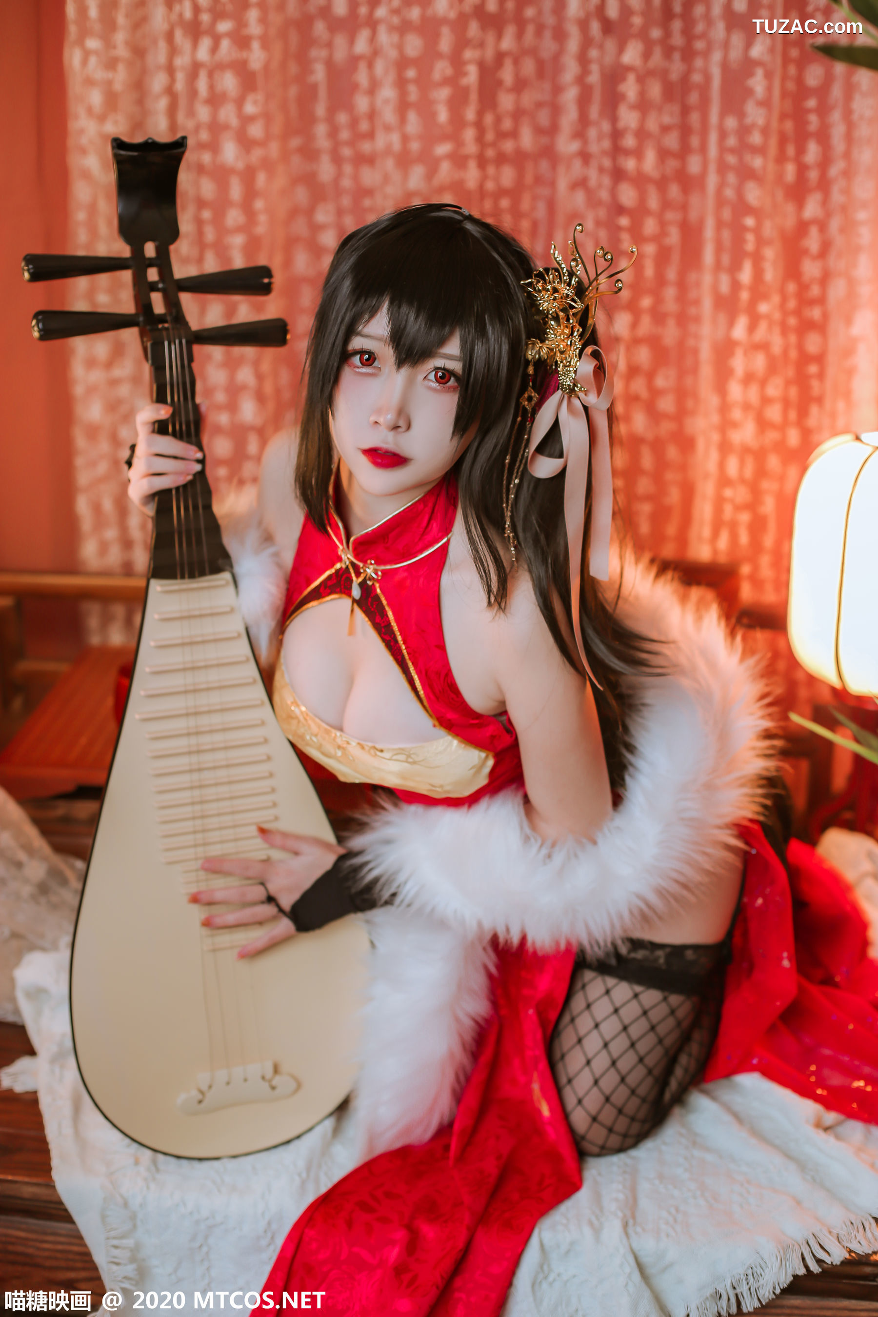 MTCos喵糖映画-HML.018-《碧蓝大凤旗袍》