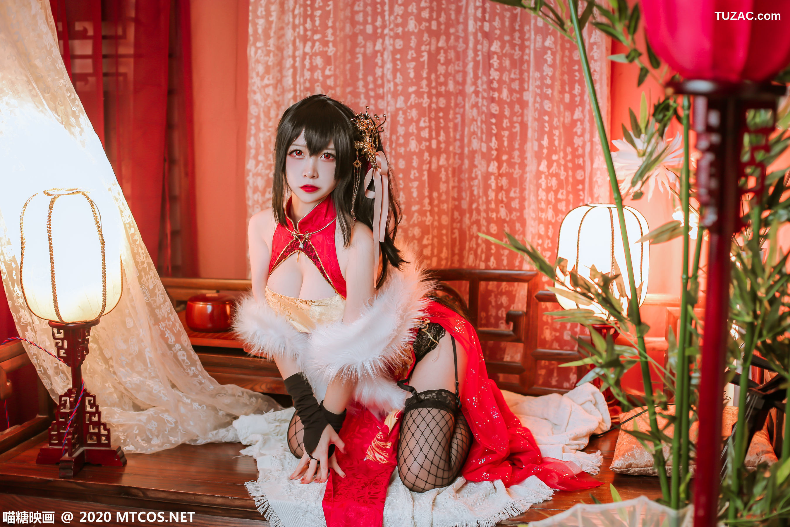 MTCos喵糖映画-HML.018-《碧蓝大凤旗袍》