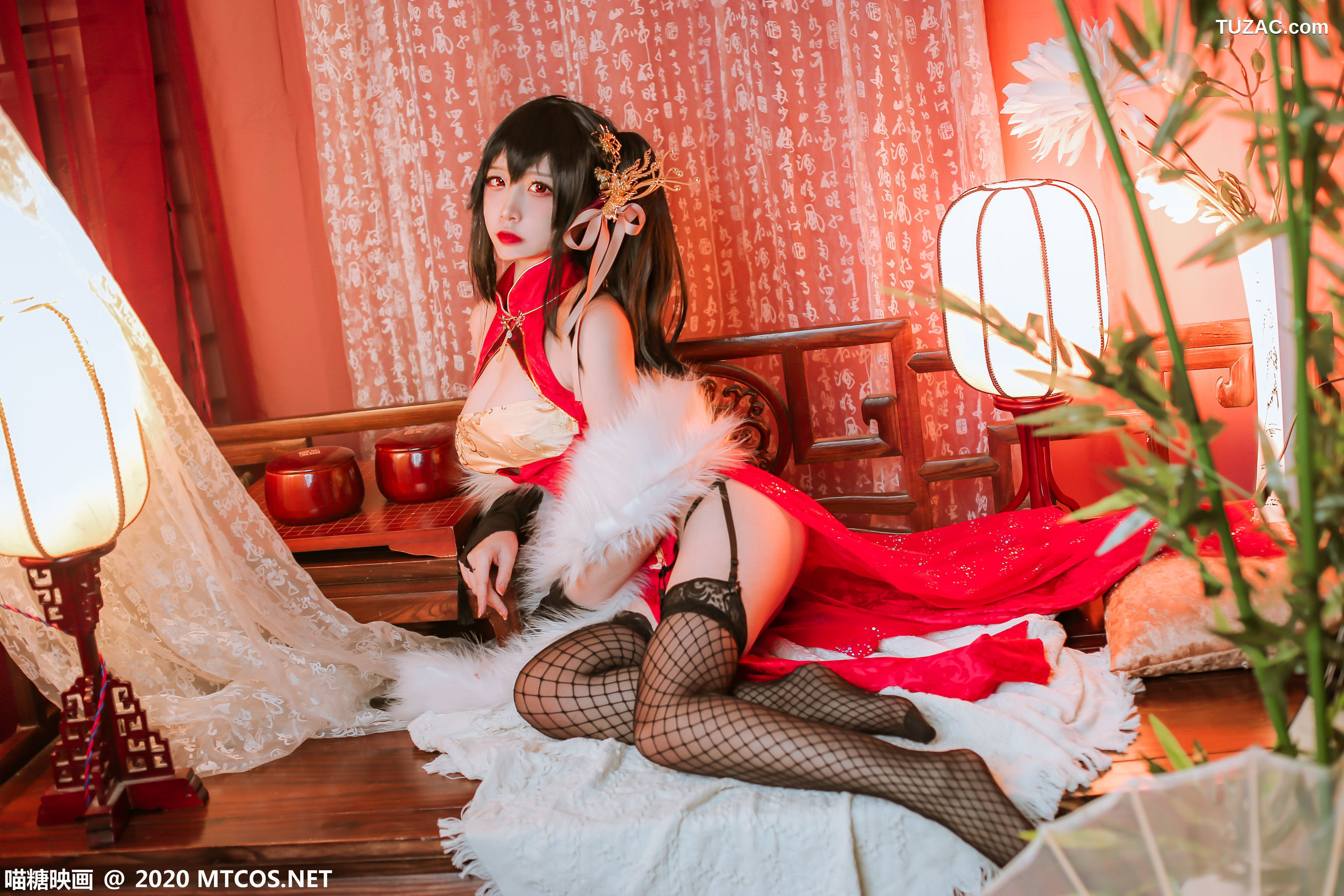 MTCos喵糖映画-HML.018-《碧蓝大凤旗袍》