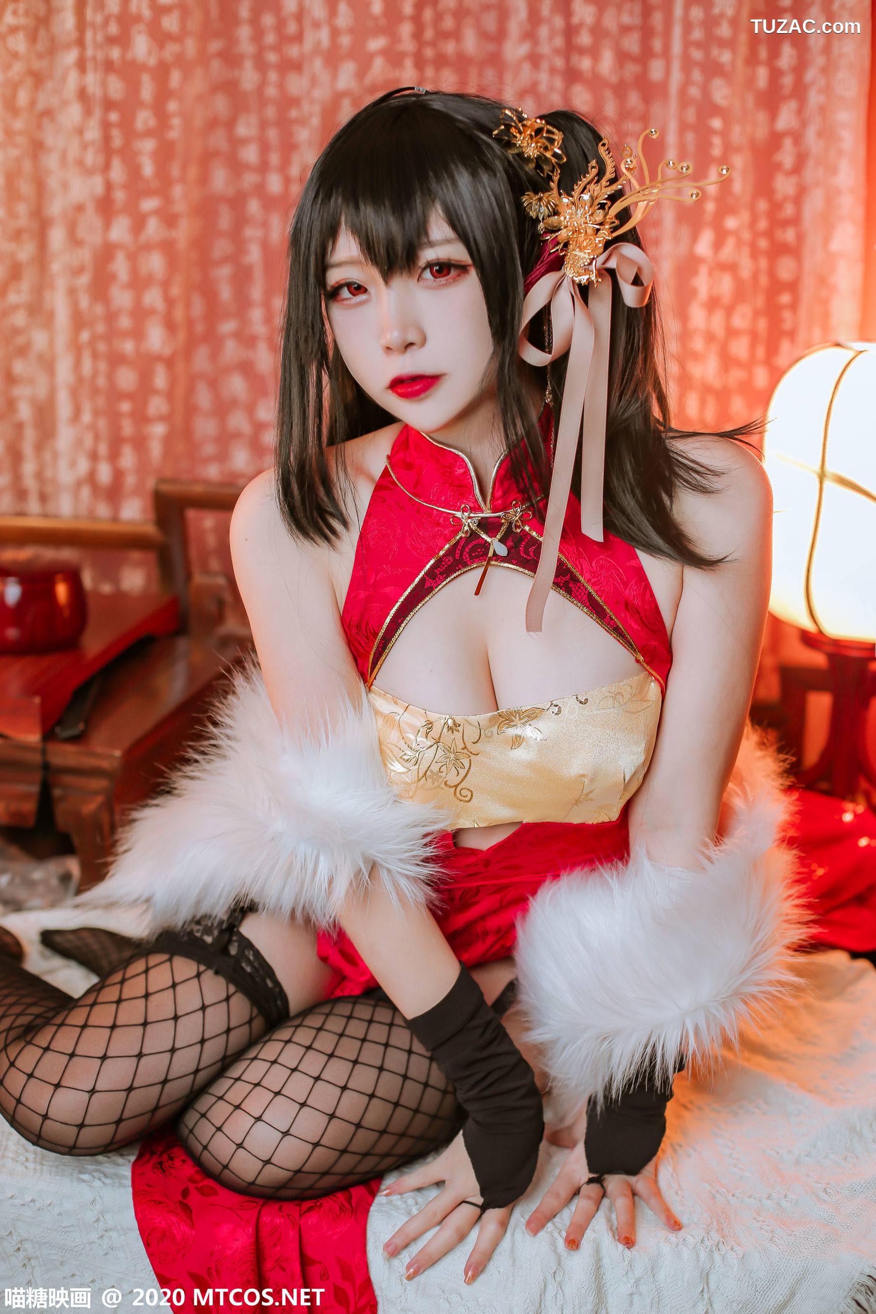 MTCos喵糖映画-HML.018-《碧蓝大凤旗袍》