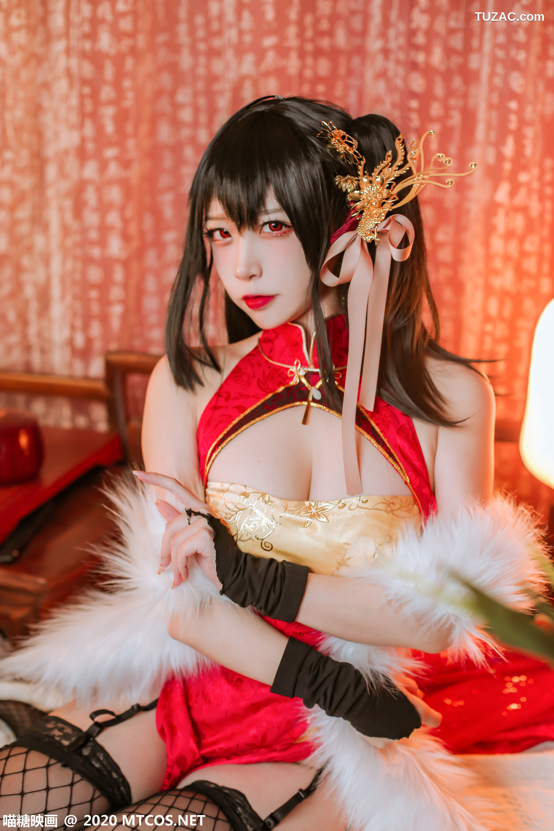 MTCos喵糖映画-HML.018-《碧蓝大凤旗袍》