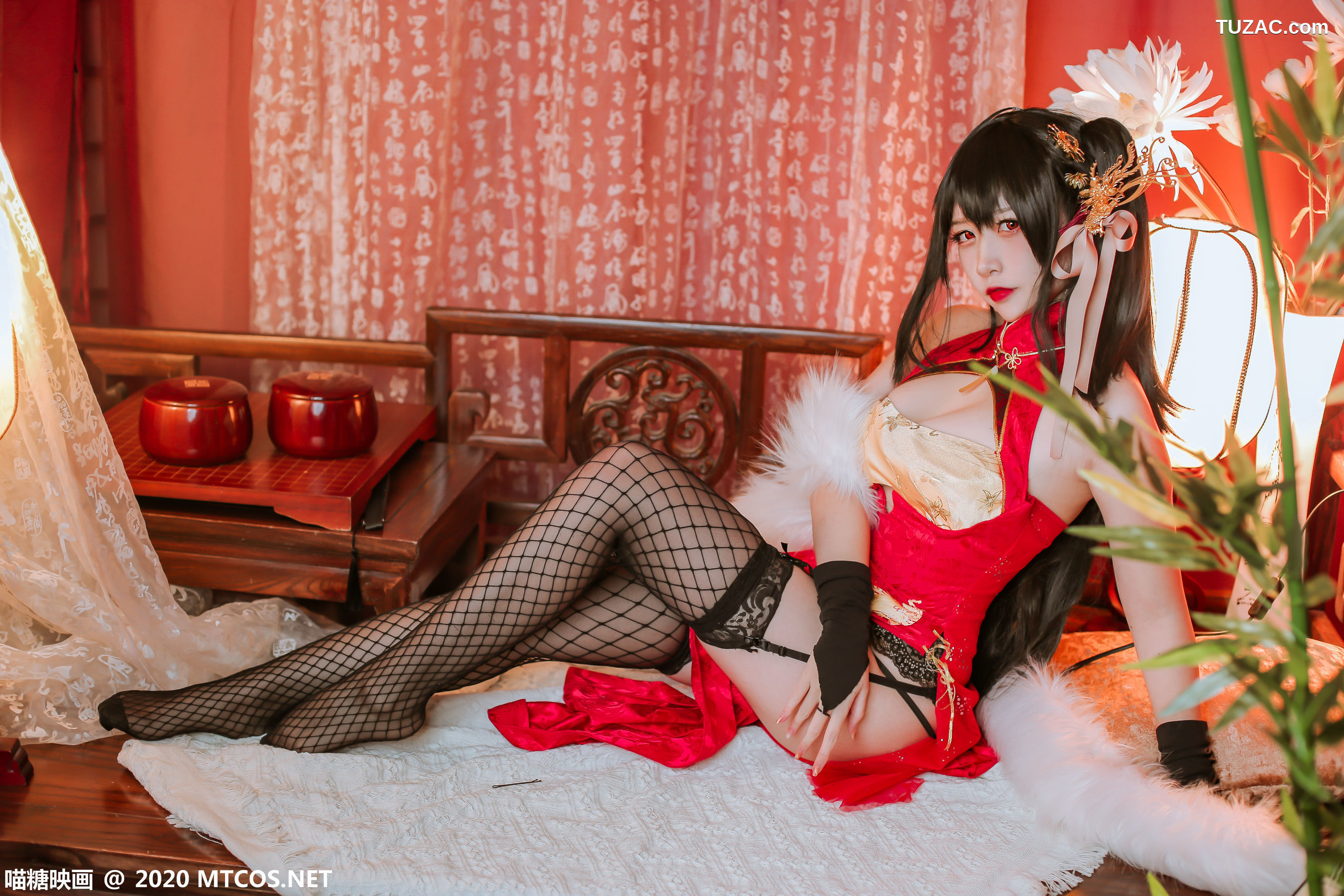 MTCos喵糖映画-HML.018-《碧蓝大凤旗袍》