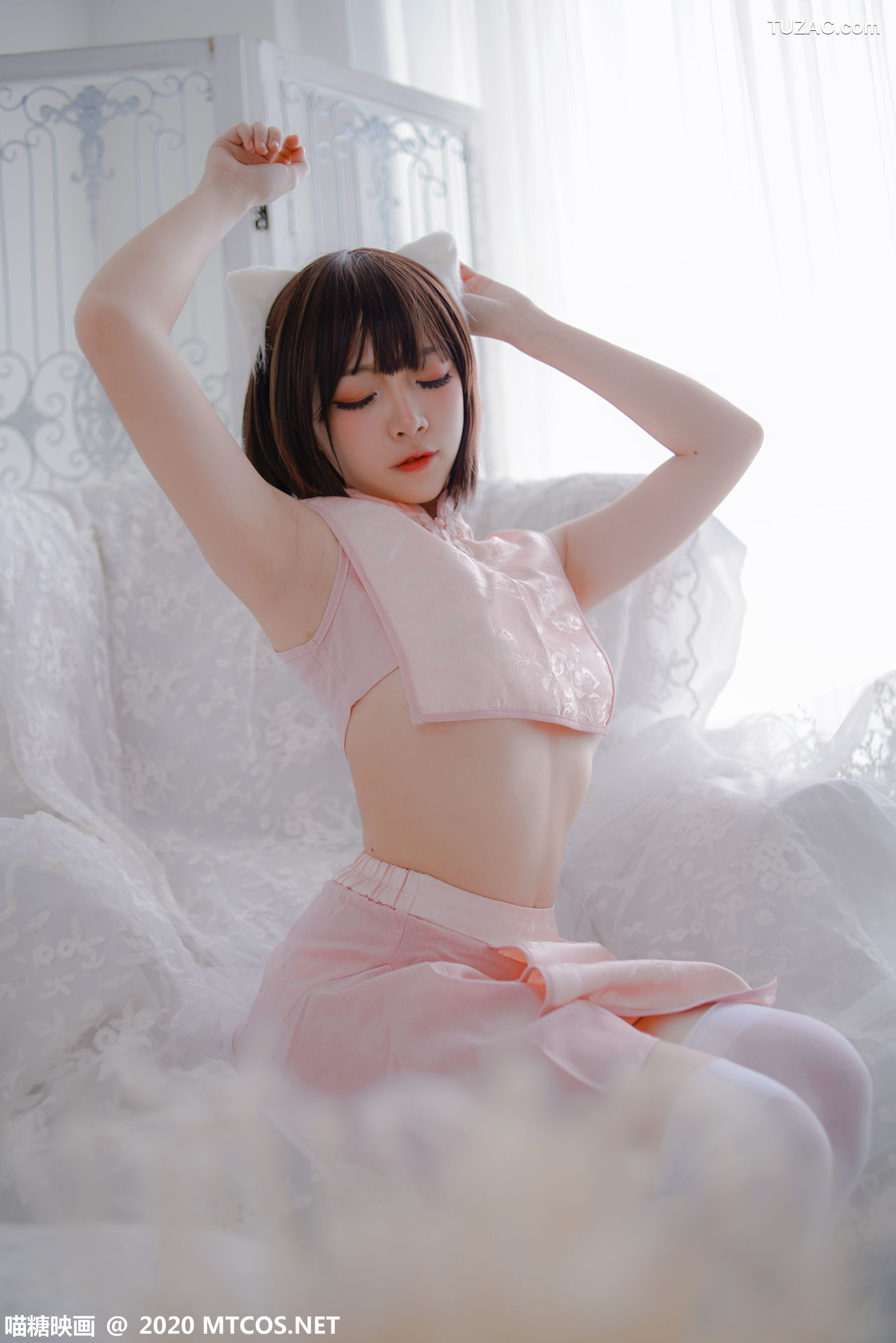 MTCos喵糖映画-HML.026-《粉系旗袍》