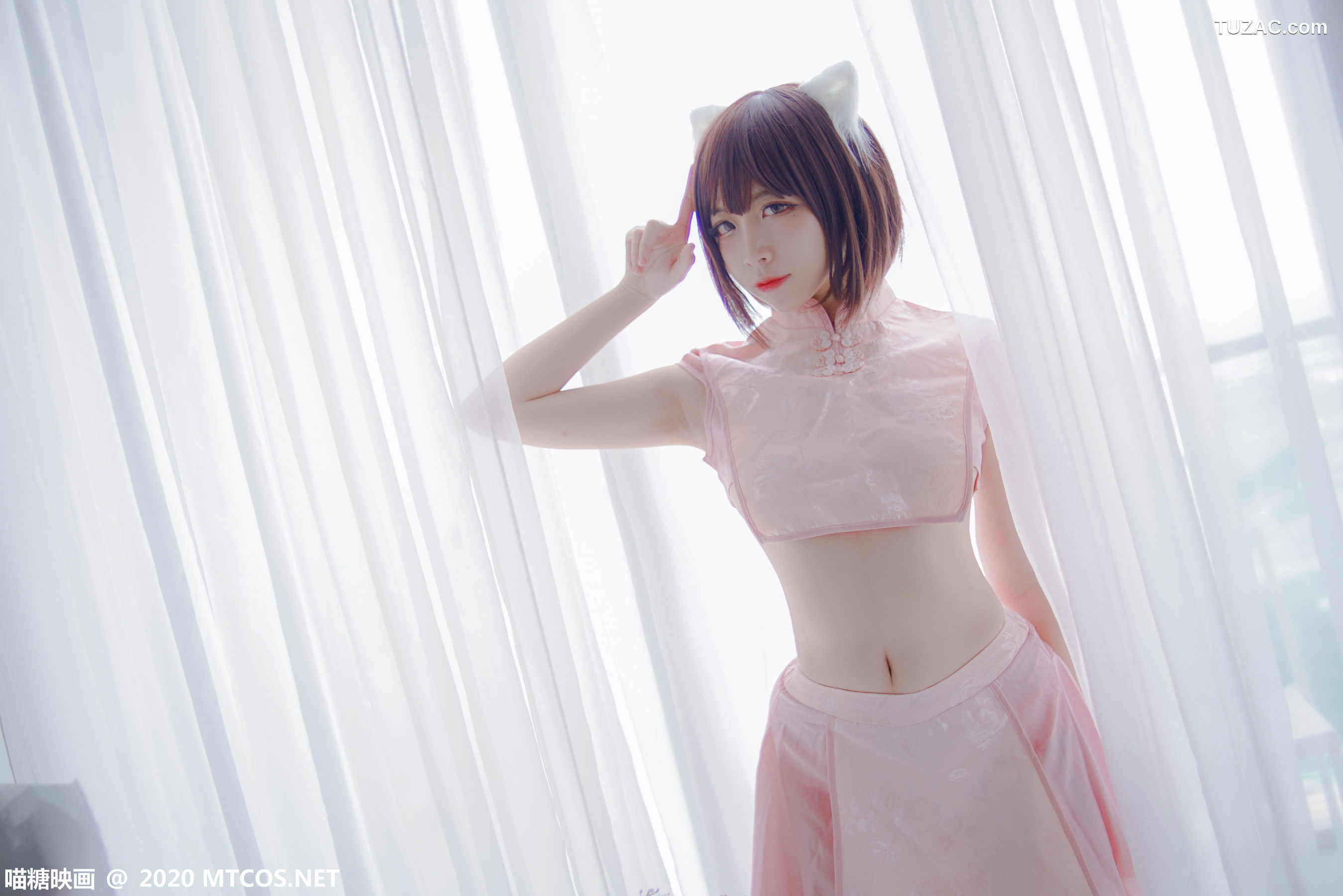 MTCos喵糖映画-HML.026-《粉系旗袍》