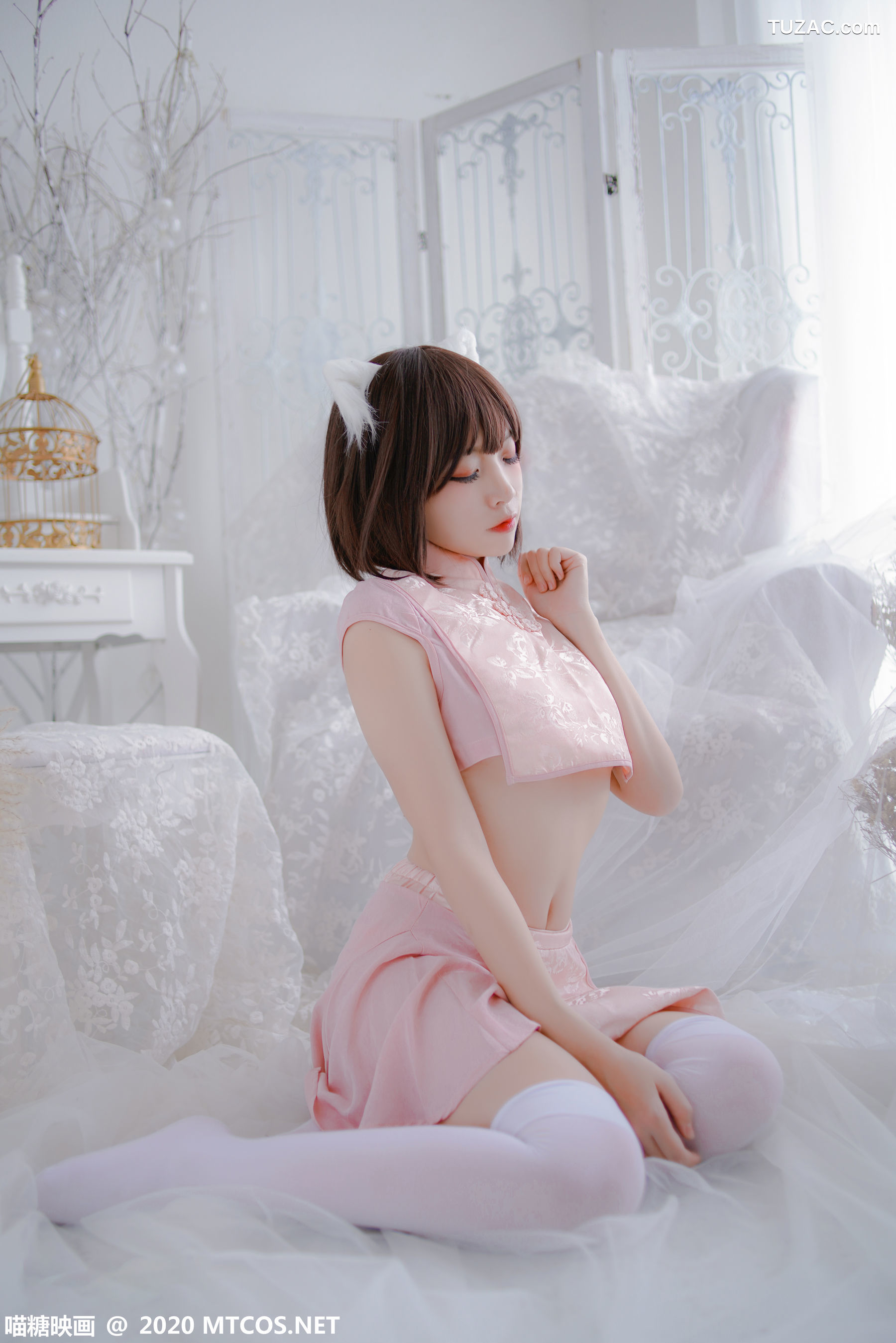 MTCos喵糖映画-HML.026-《粉系旗袍》