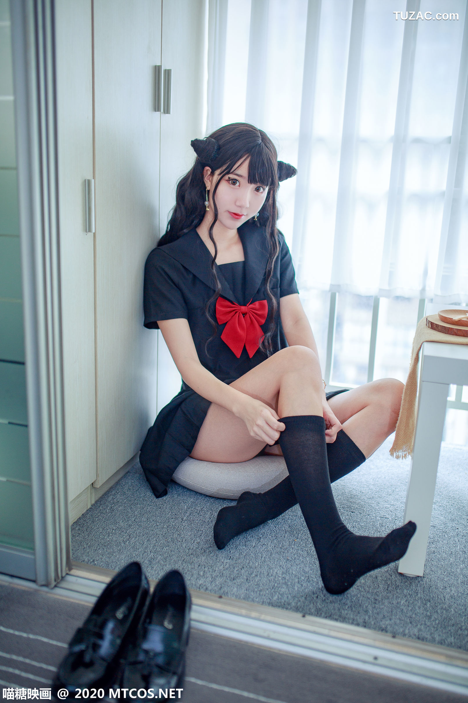 MTCos喵糖映画-Jkl.007-《恶魔JK制服》